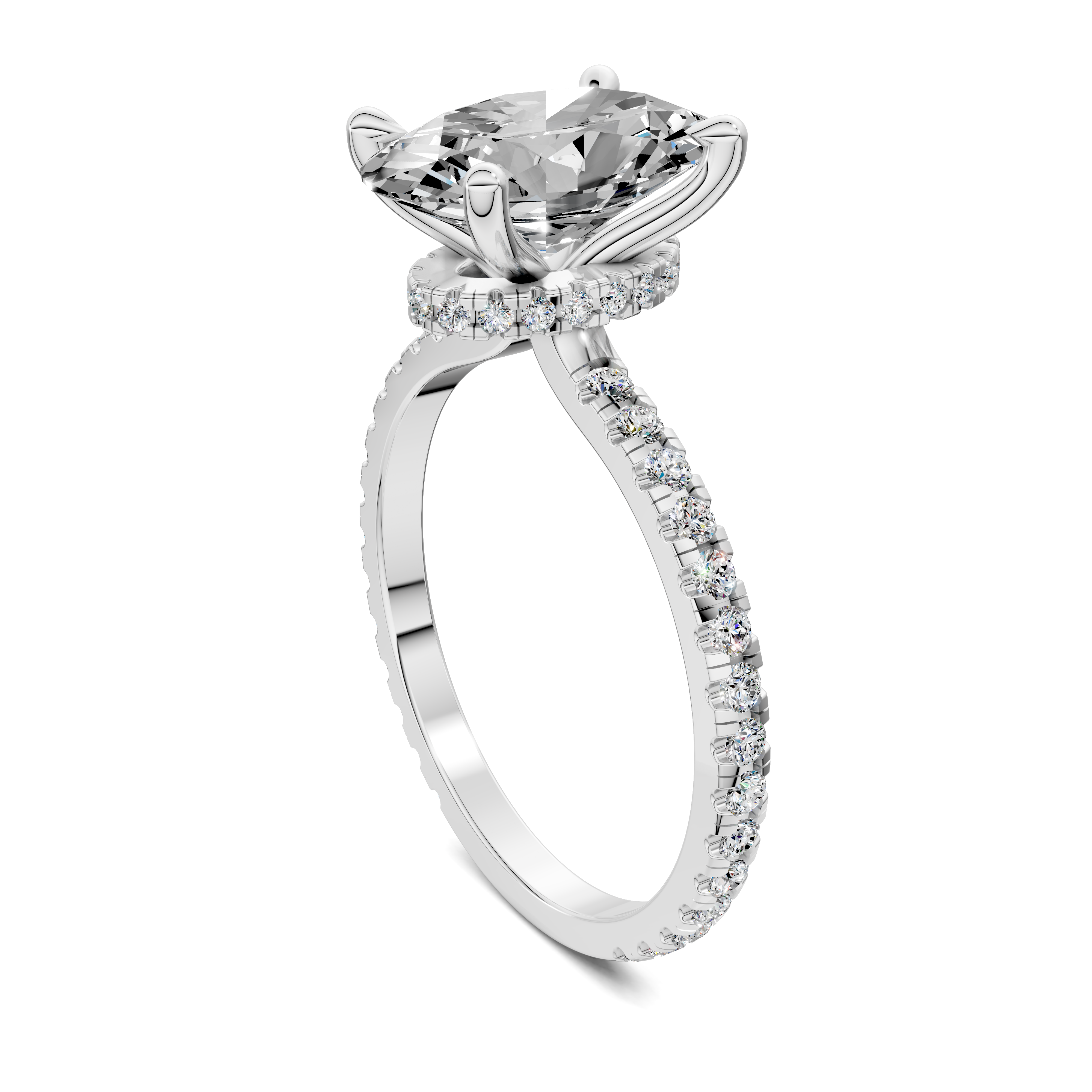 Rhea Secret Halo Ring