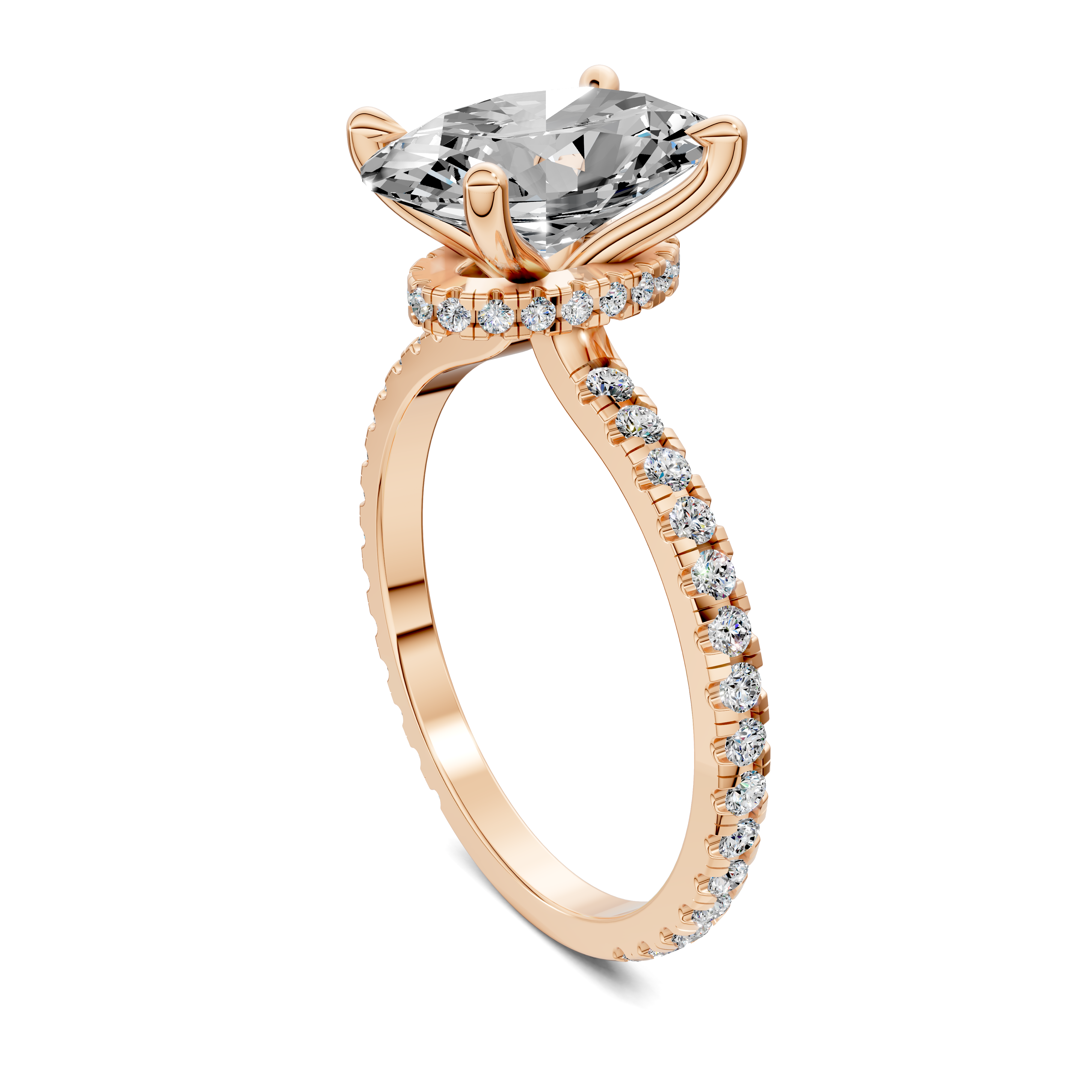 Rhea Secret Halo Ring