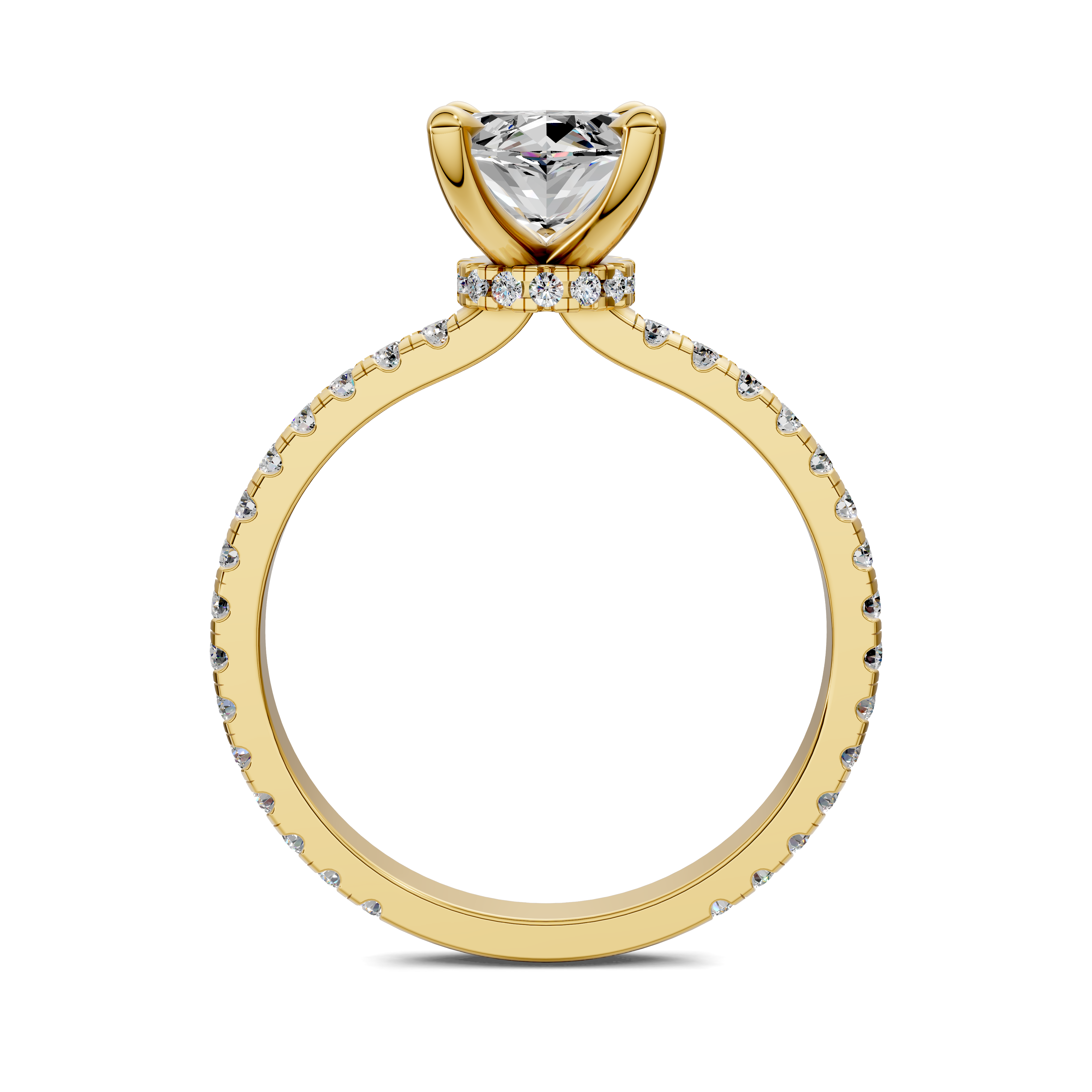 Rhea Secret Halo Ring
