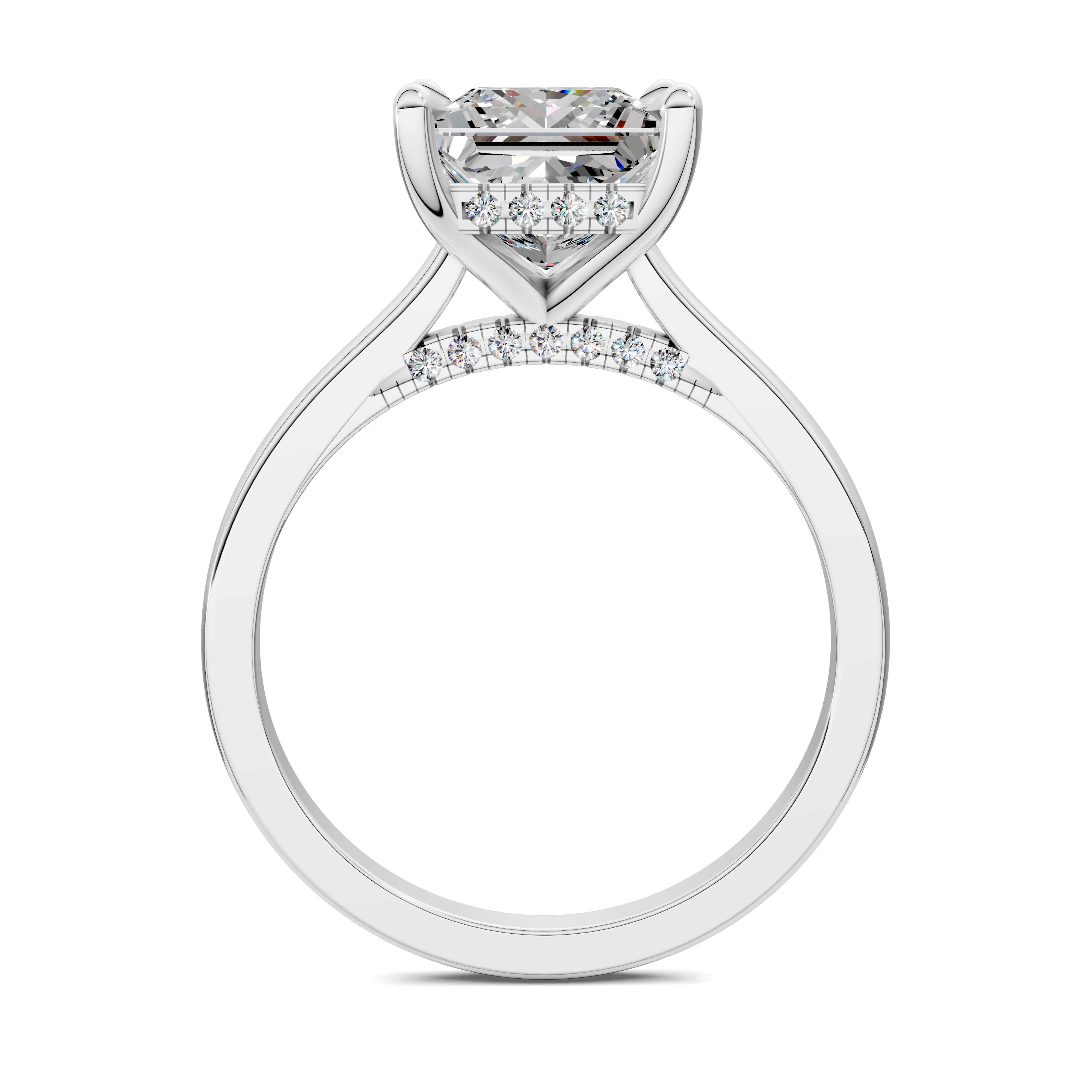 Estella Pavé Bridge Ring