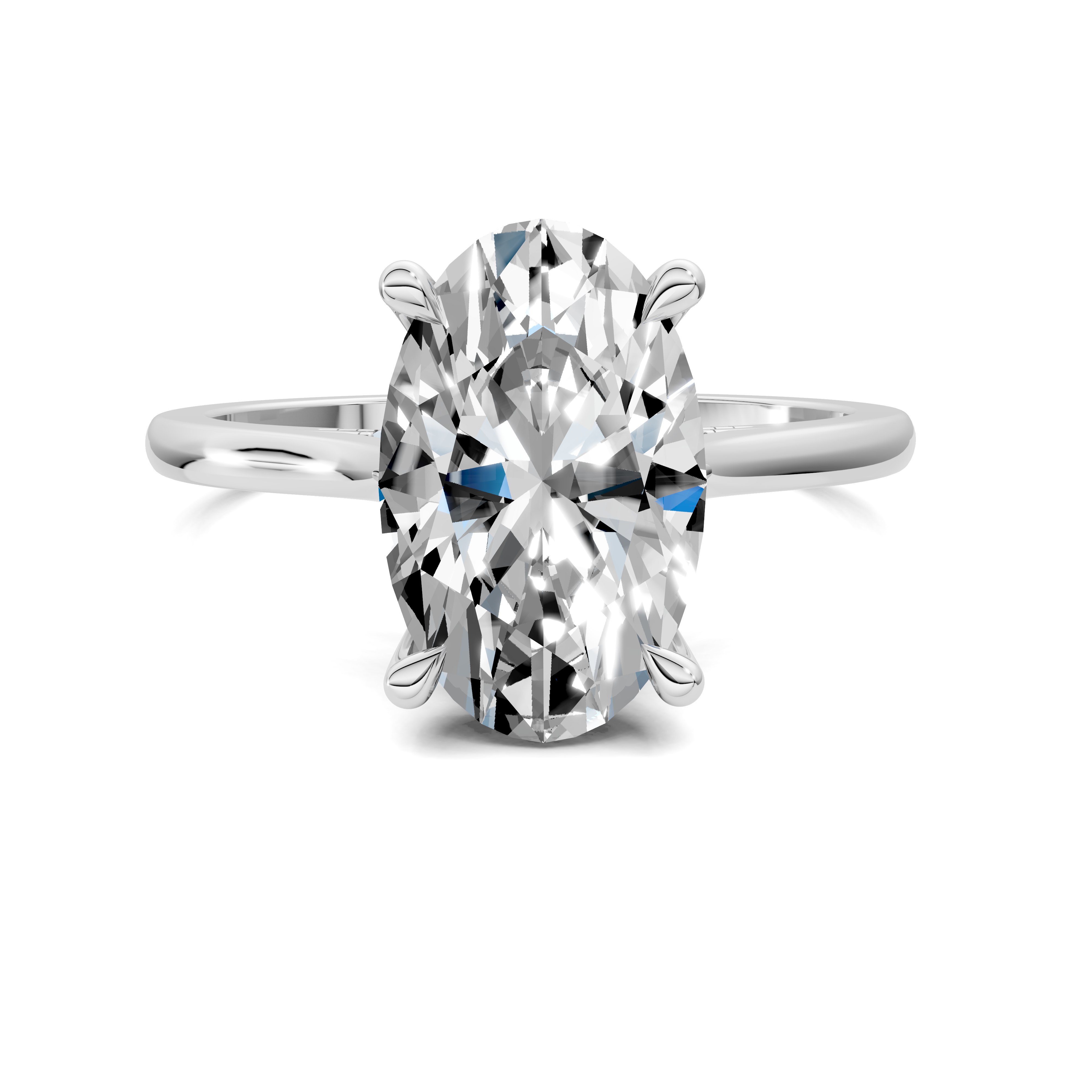 Estella Pavé Bridge Ring