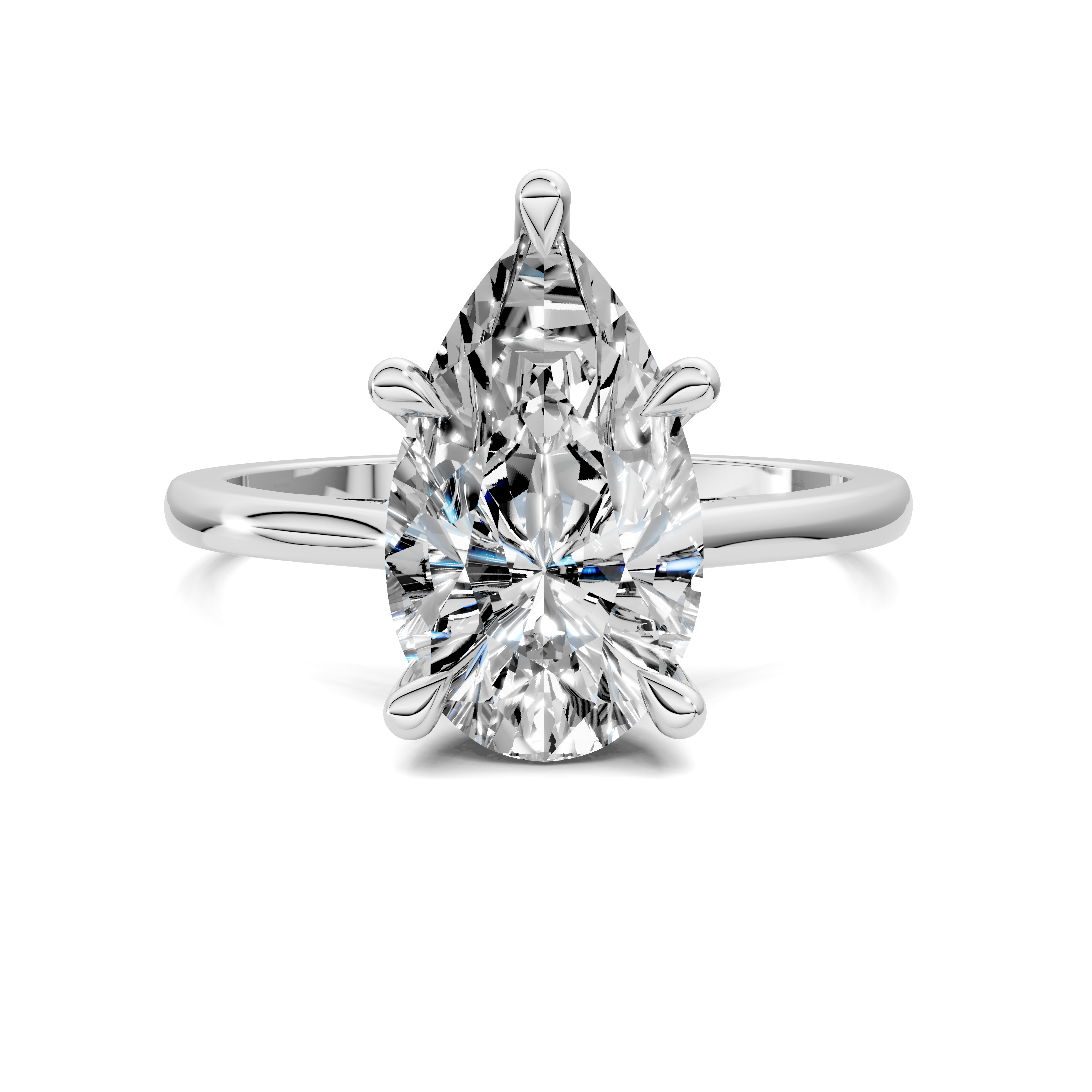 Estella Pavé Bridge Ring