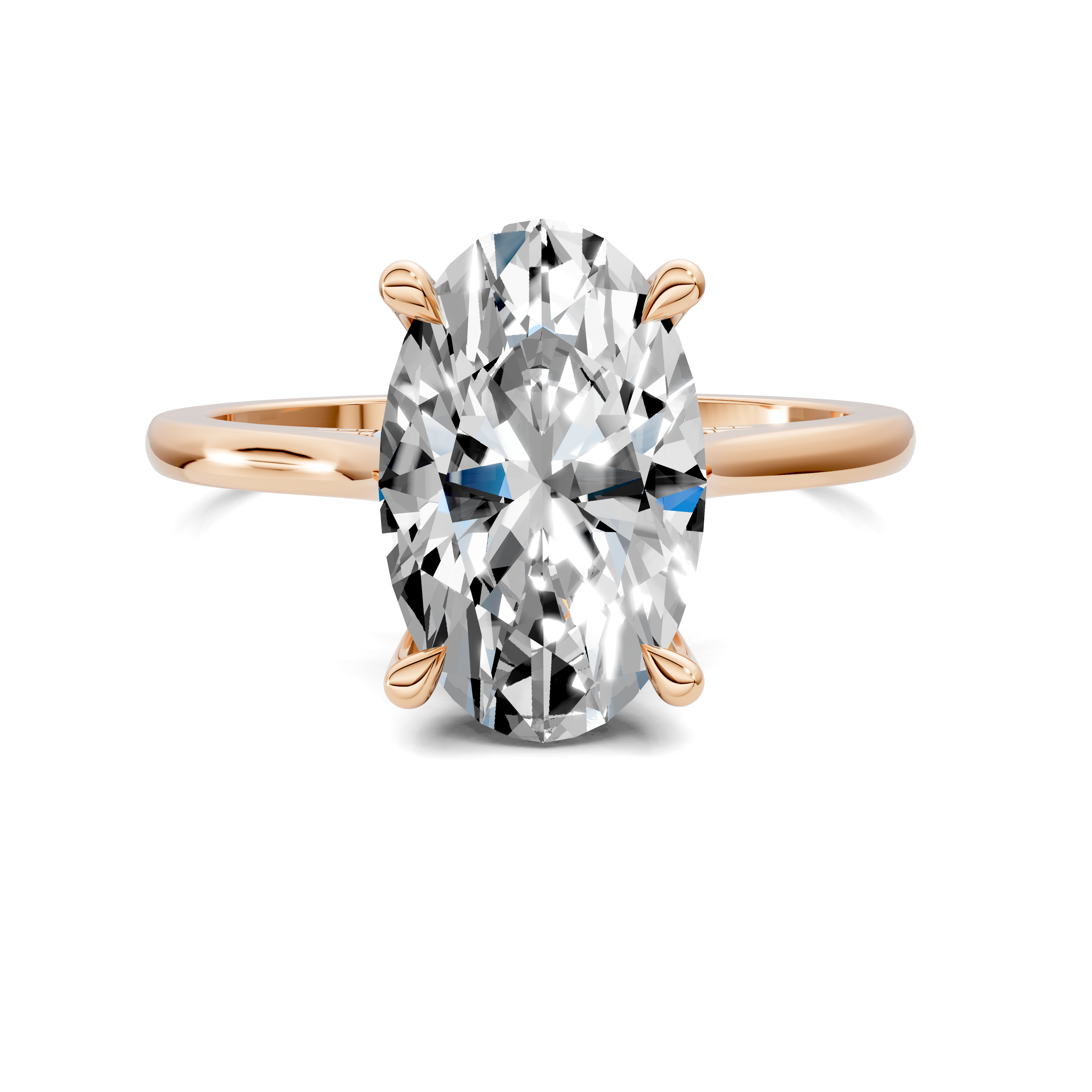 Estella Pavé Bridge Ring