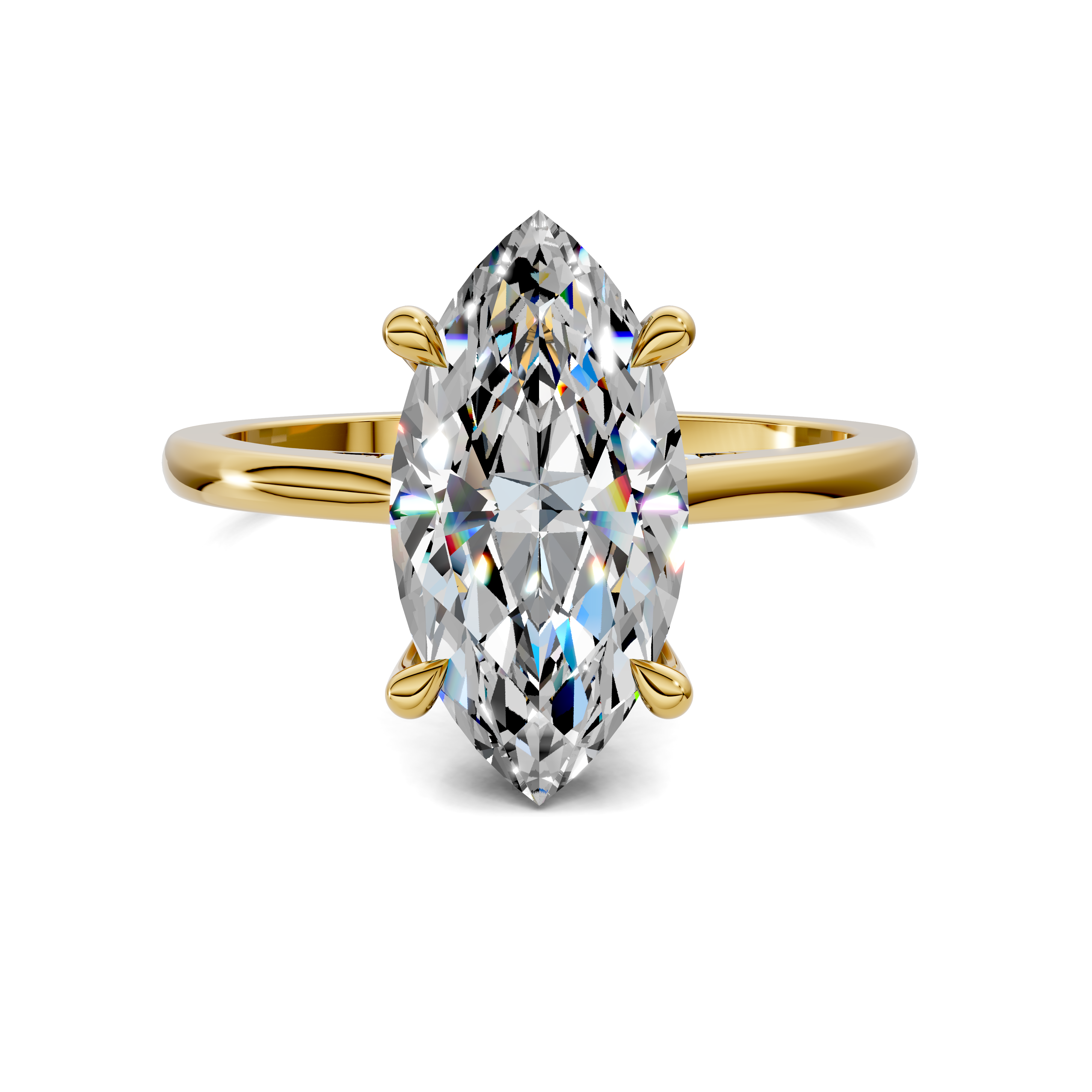 Estella Pavé Bridge Ring