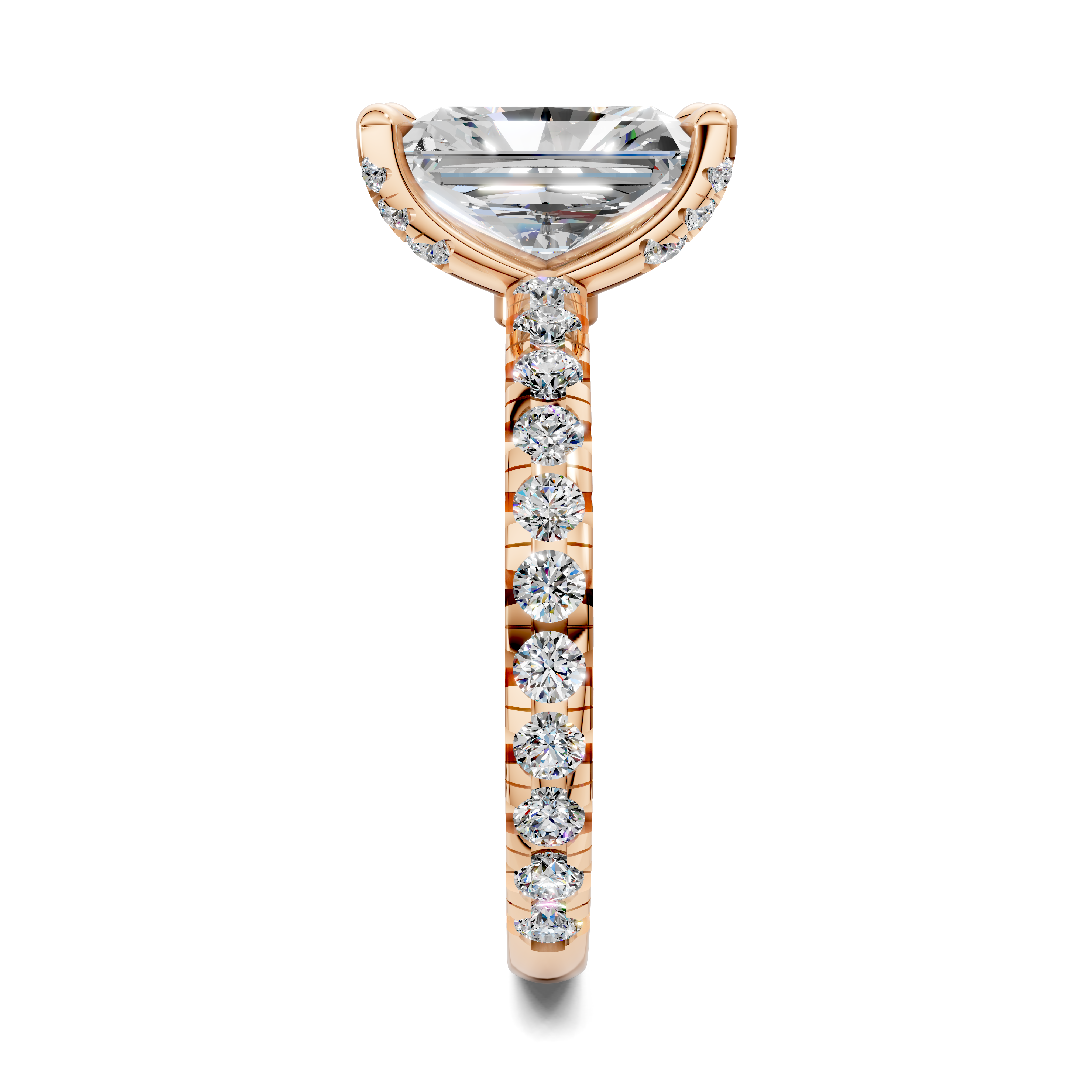Daphne Radiant Claw Accent Ring