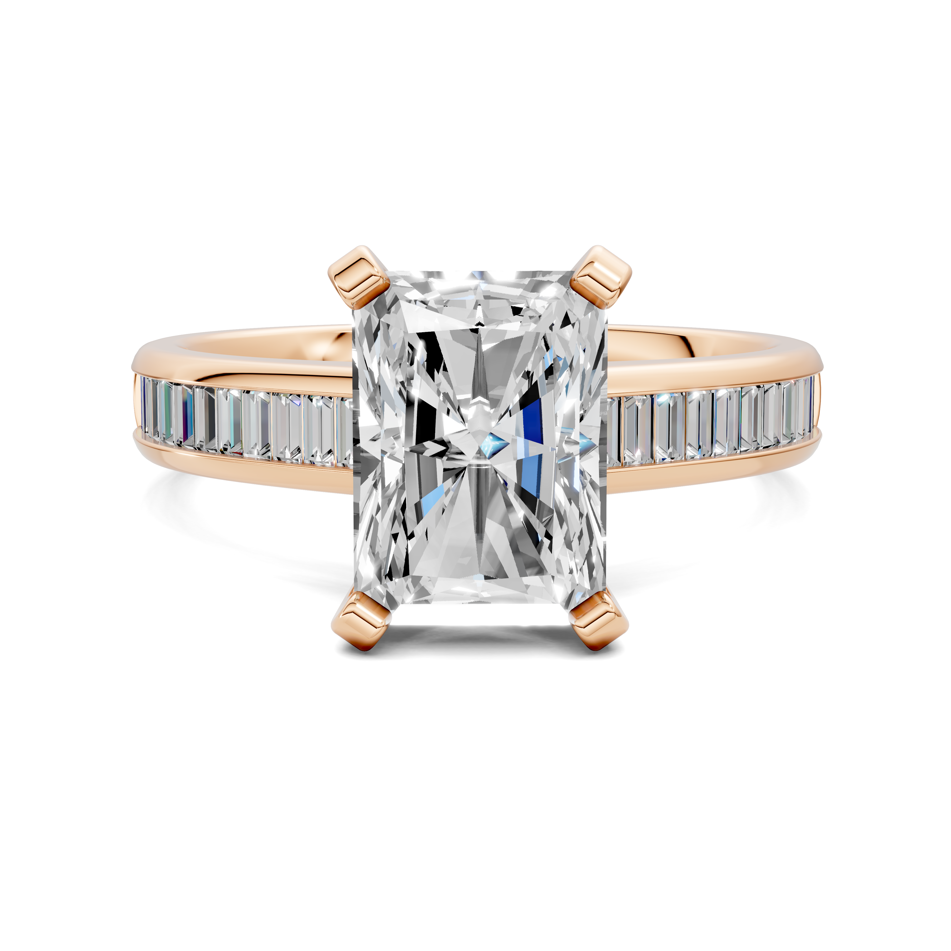 Paige Baguette Channel Set Ring