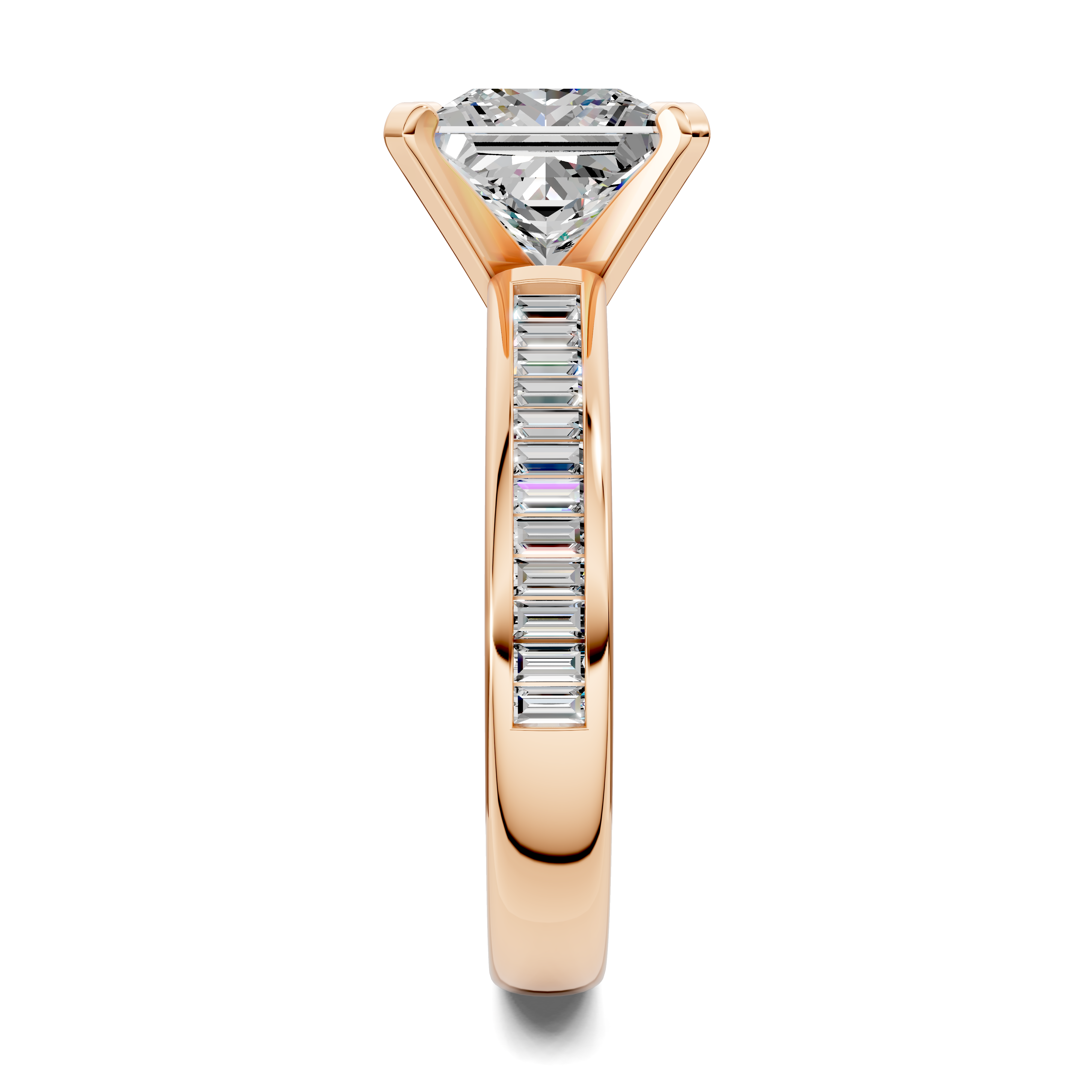 Paige Baguette Channel Set Ring