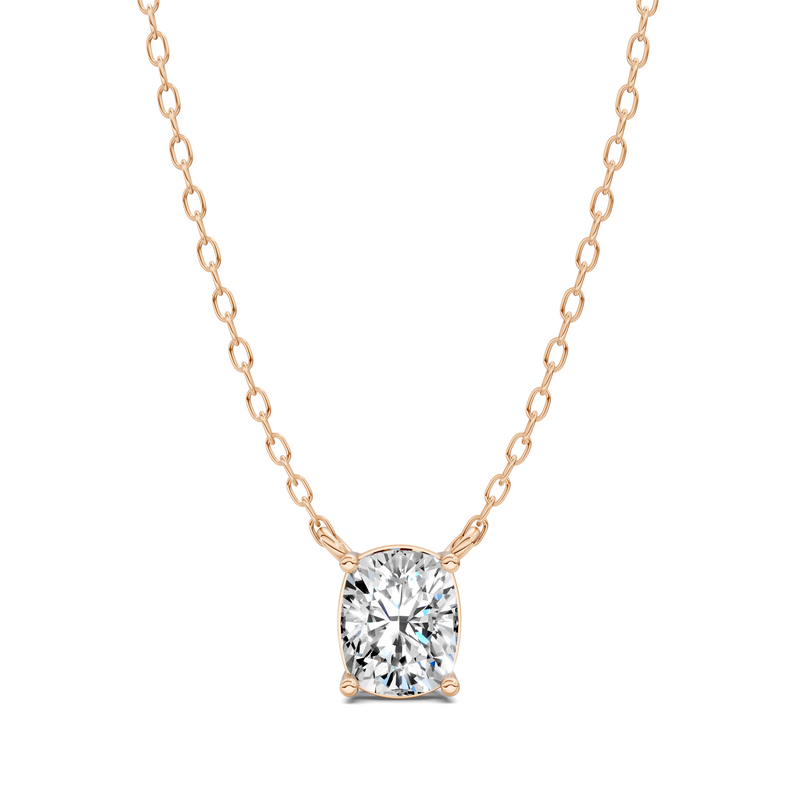Cushion Solitaire Pendant (1.5 CTW)