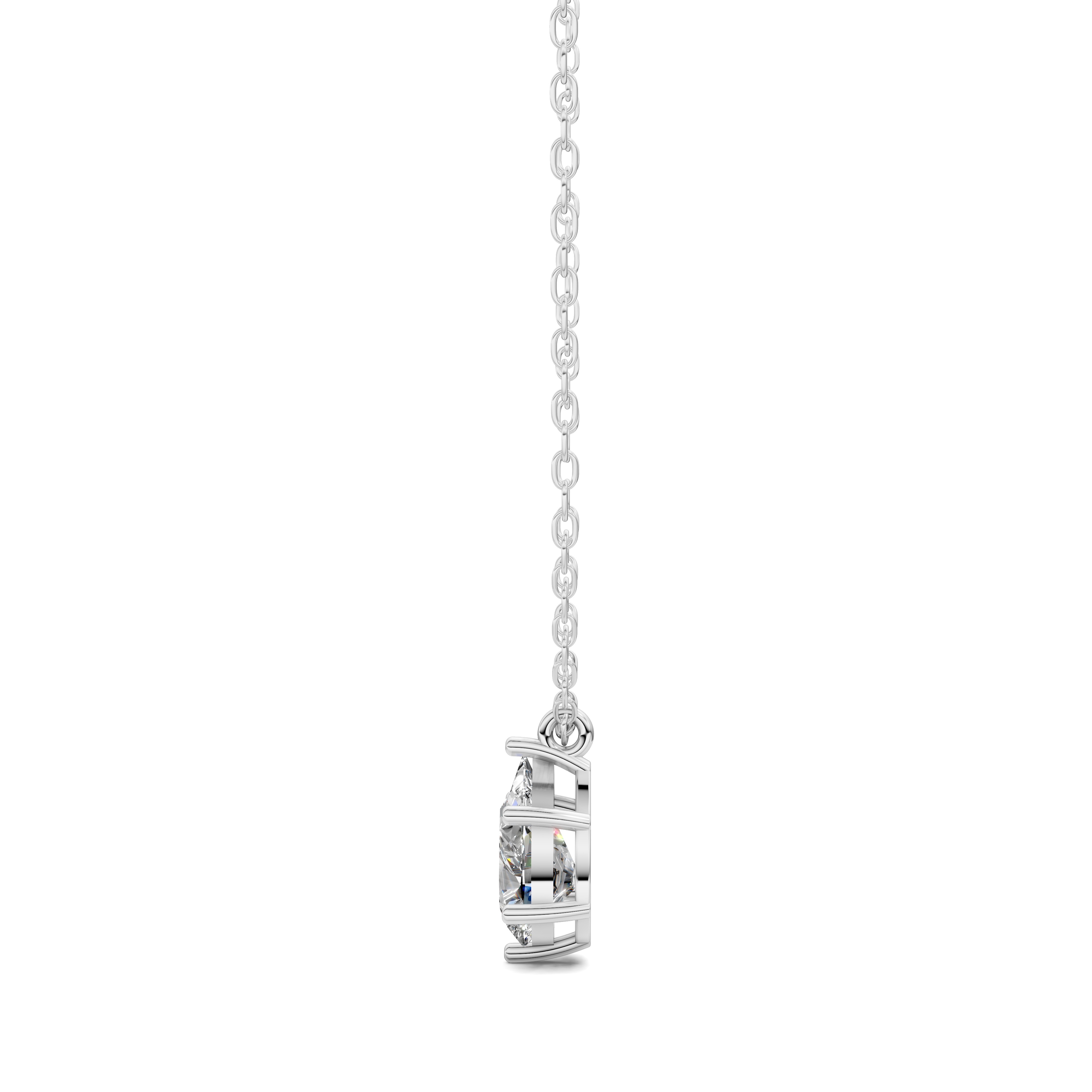 Pear Solitaire Pendant (1.5 CTW)