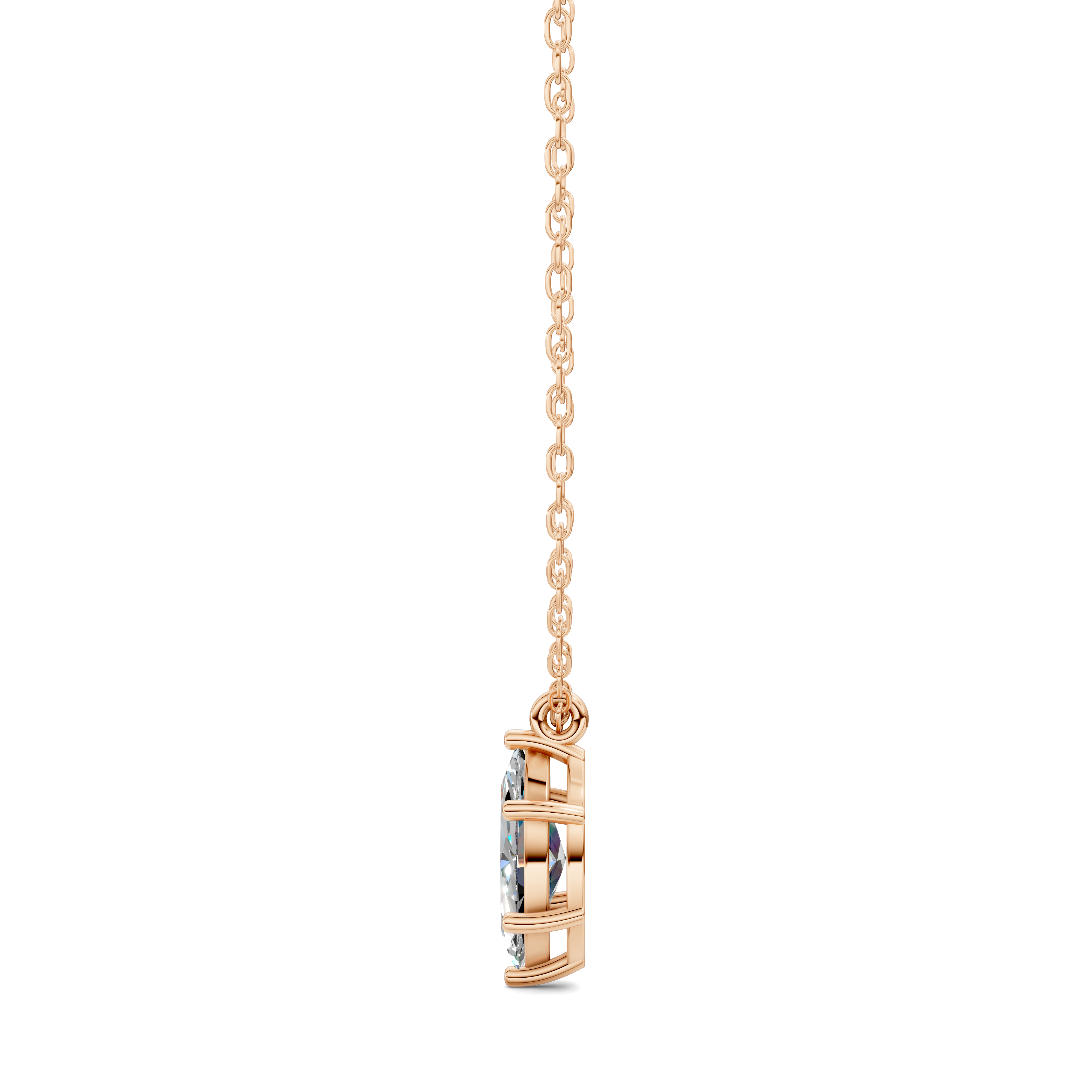 Marquise Solitaire Pendant (1.5 CTW)