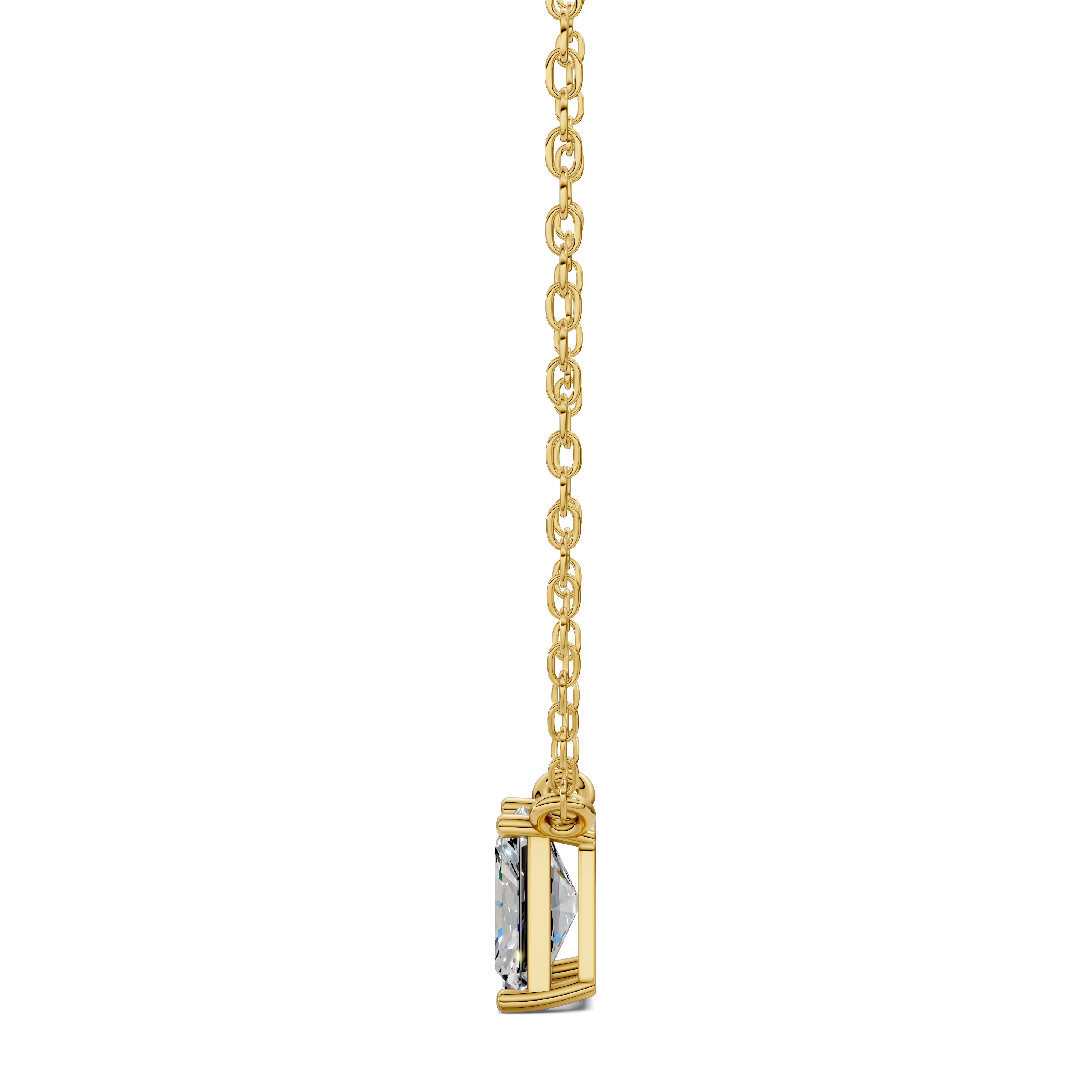 Radiant Solitaire Pendant (1.5 CTW)