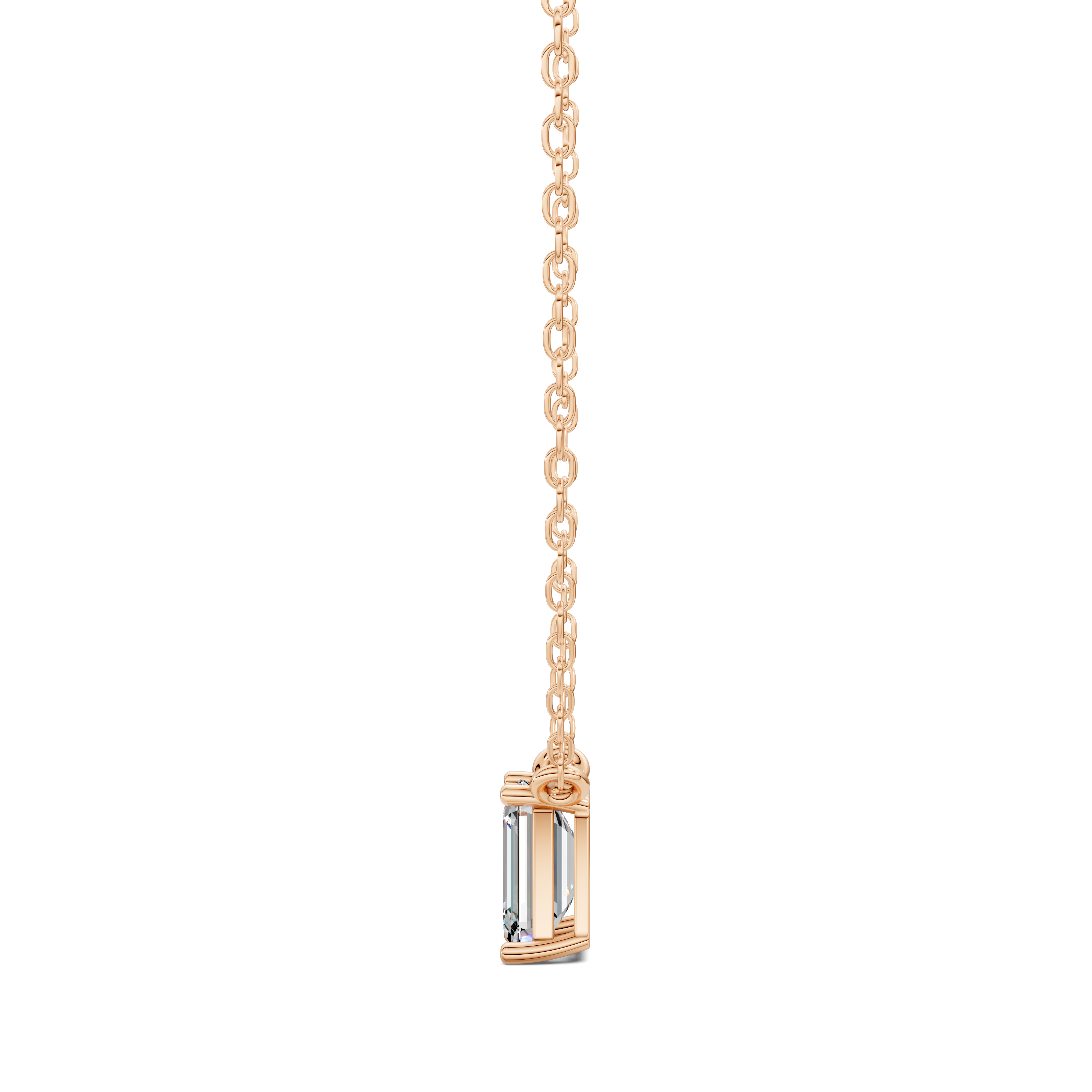 Emerald Solitaire Pendant (1.5 CTW)