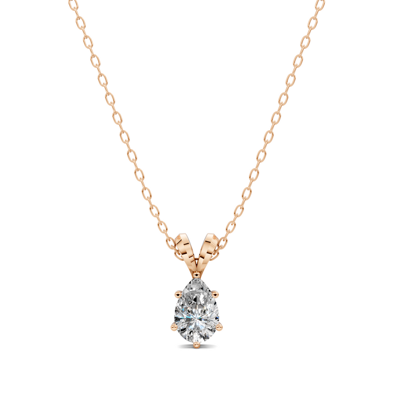 Pear Split Bail Diamond Pendant (1.50 CTW)