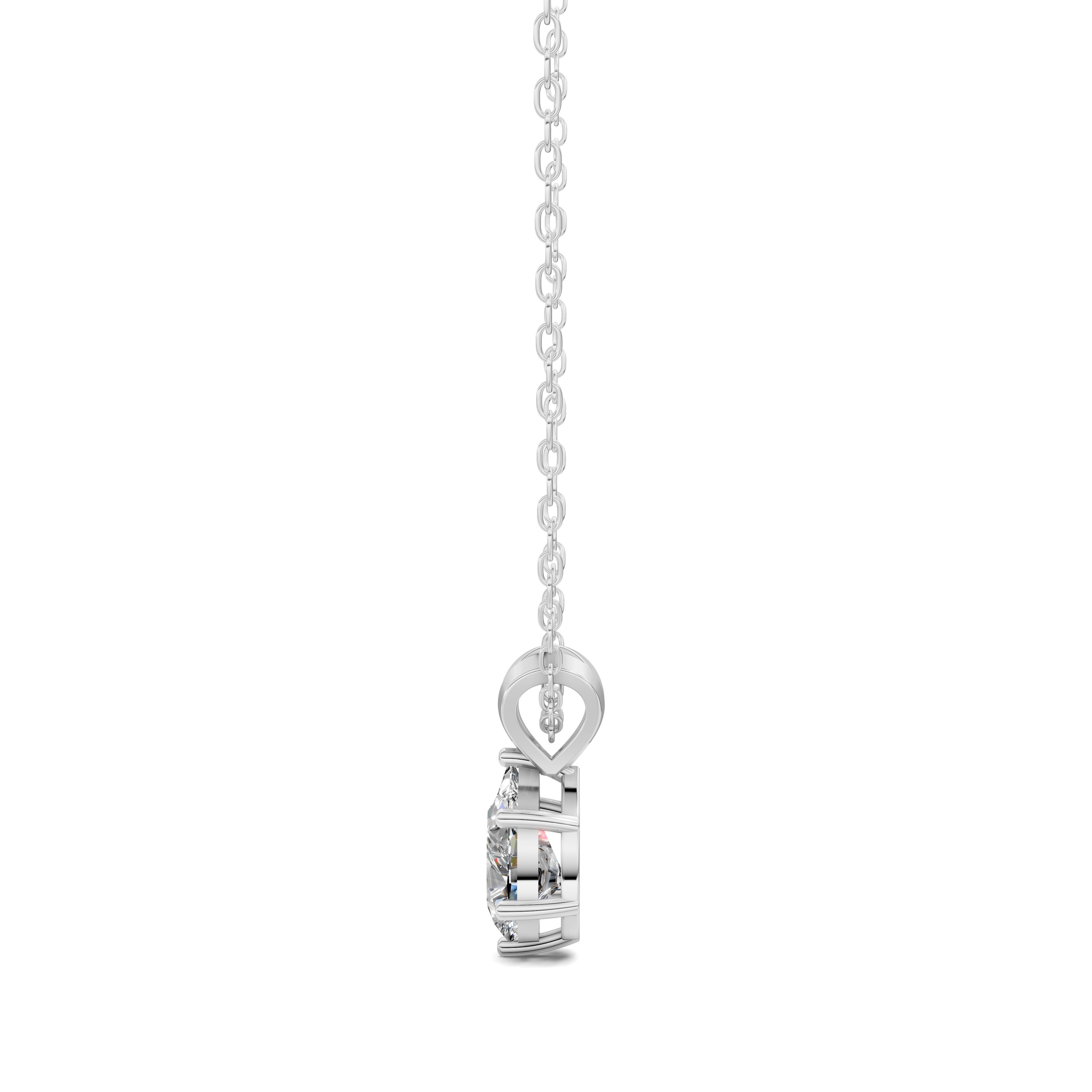 Pear Split Bail Diamond Pendant (1.50 CTW)