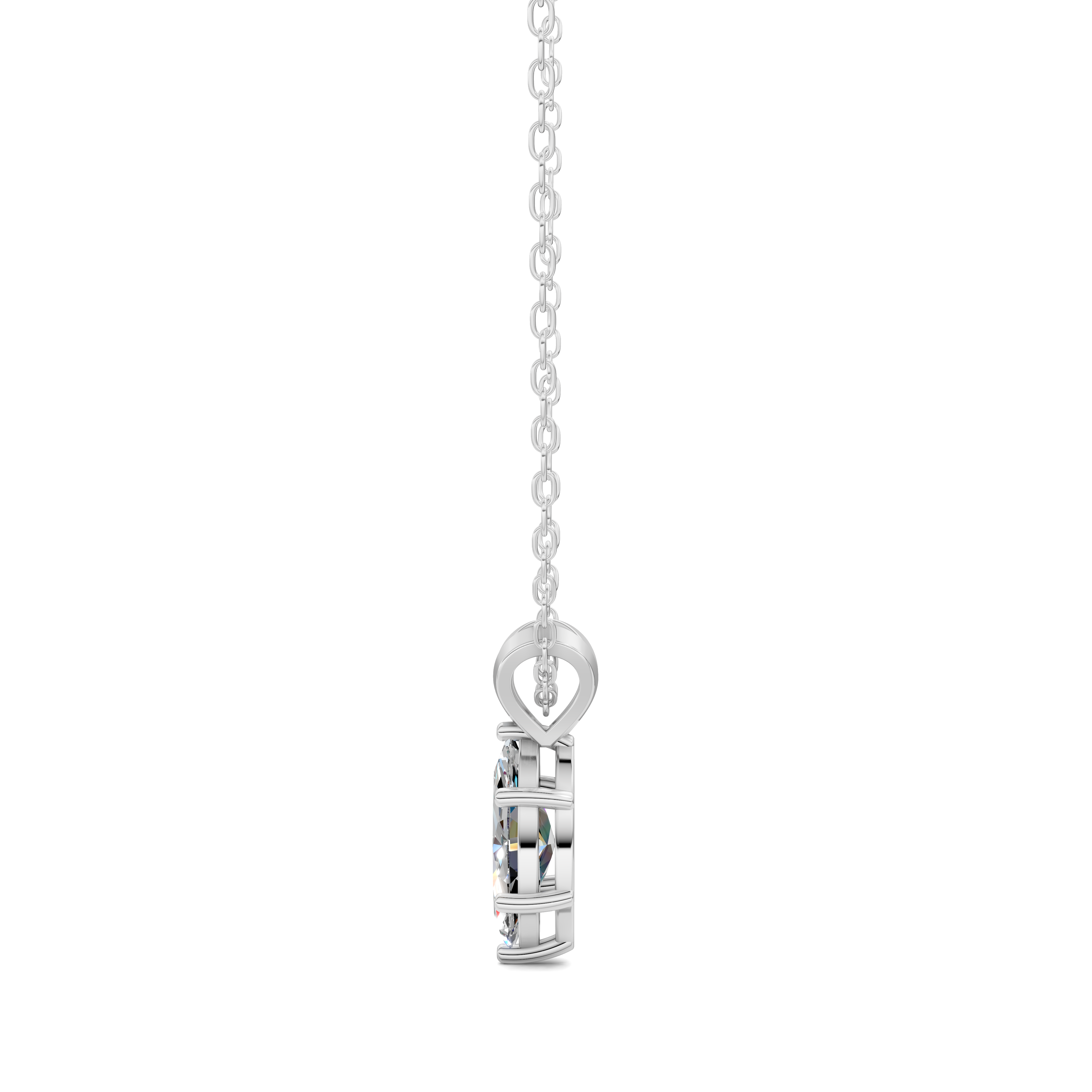 Marquise Split Bail Diamond Pendant (1.50 CTW)