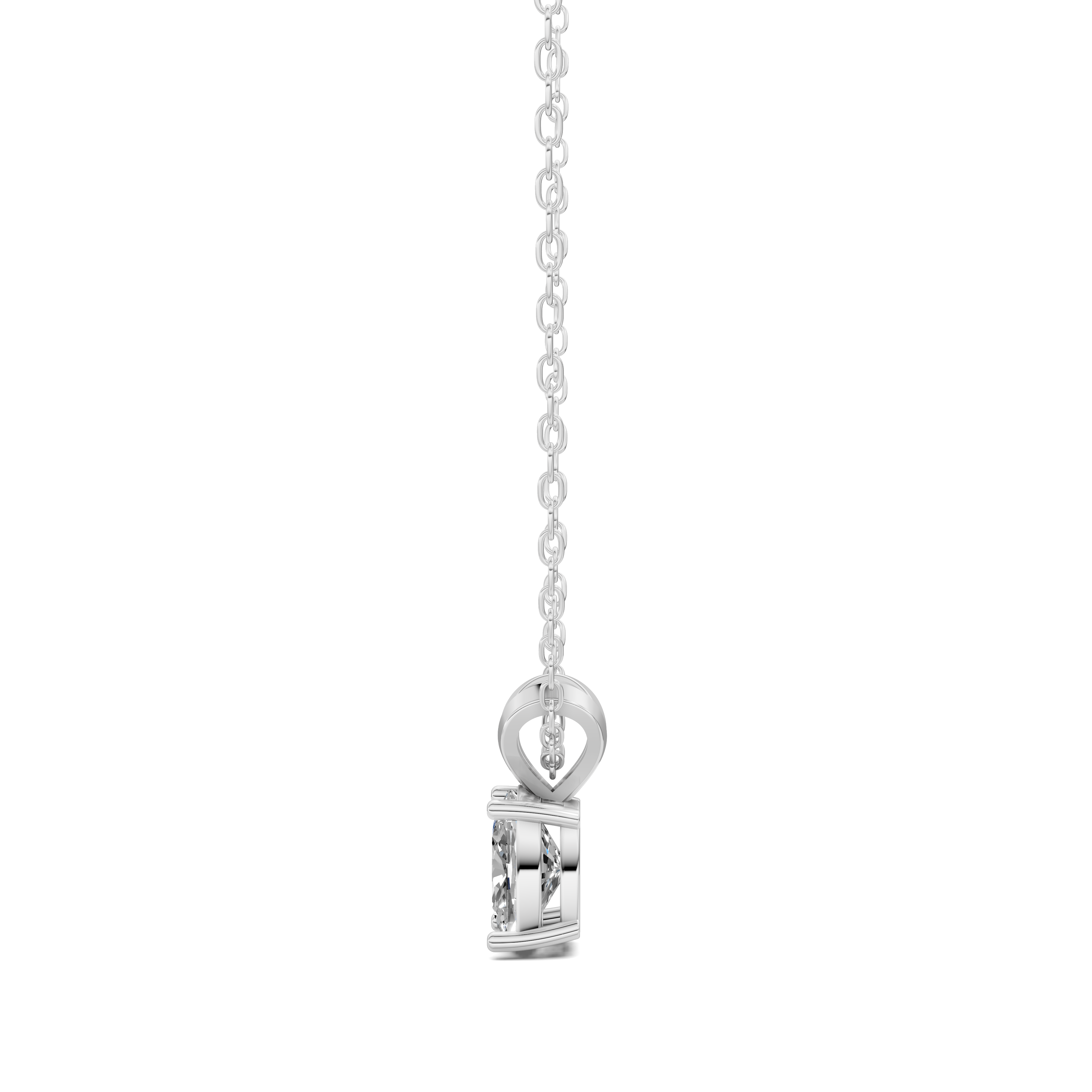 Cushion Split Bail Diamond Pendant (1.50 CTW)