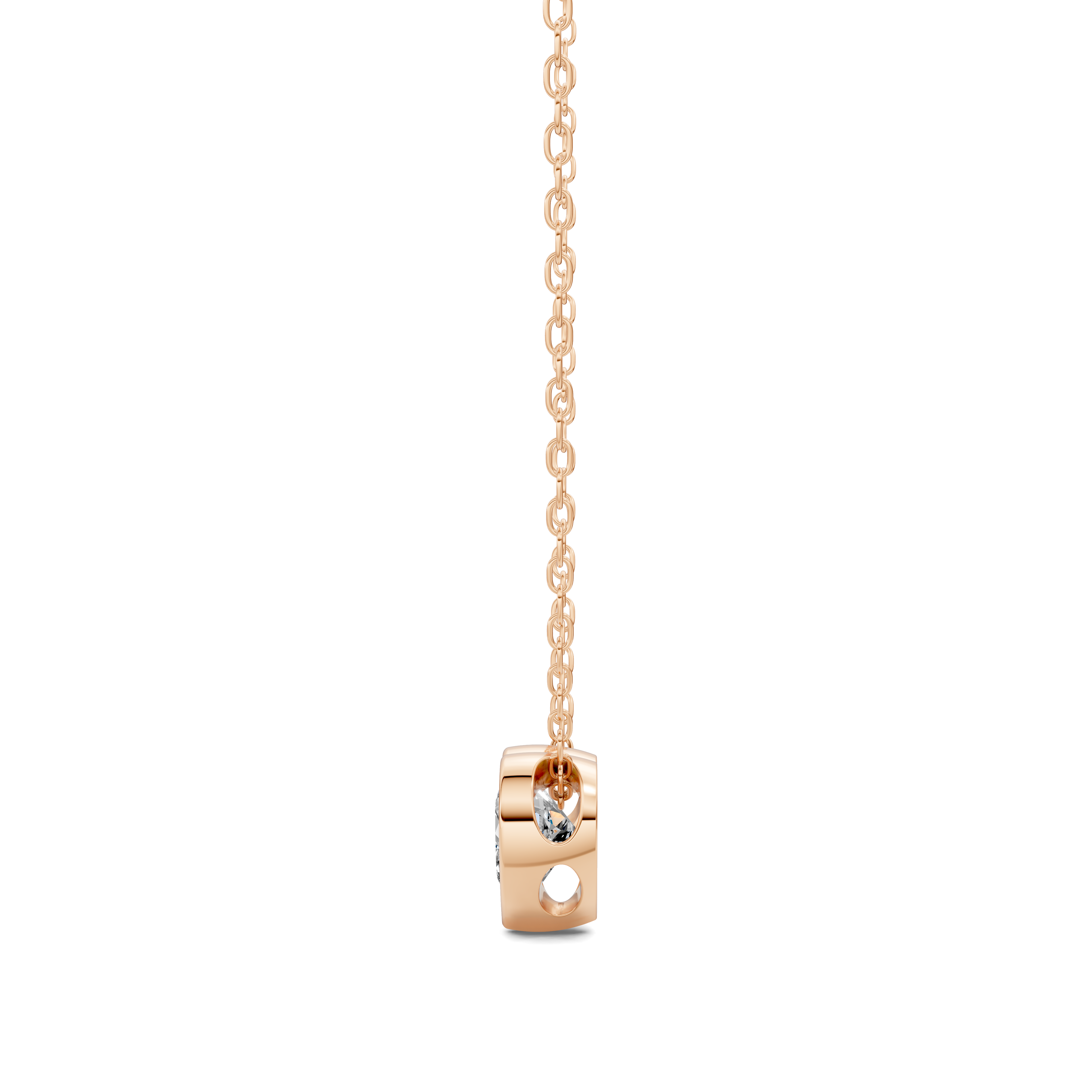 Cushion Bezel Diamond Pendant (1.50 CTW)
