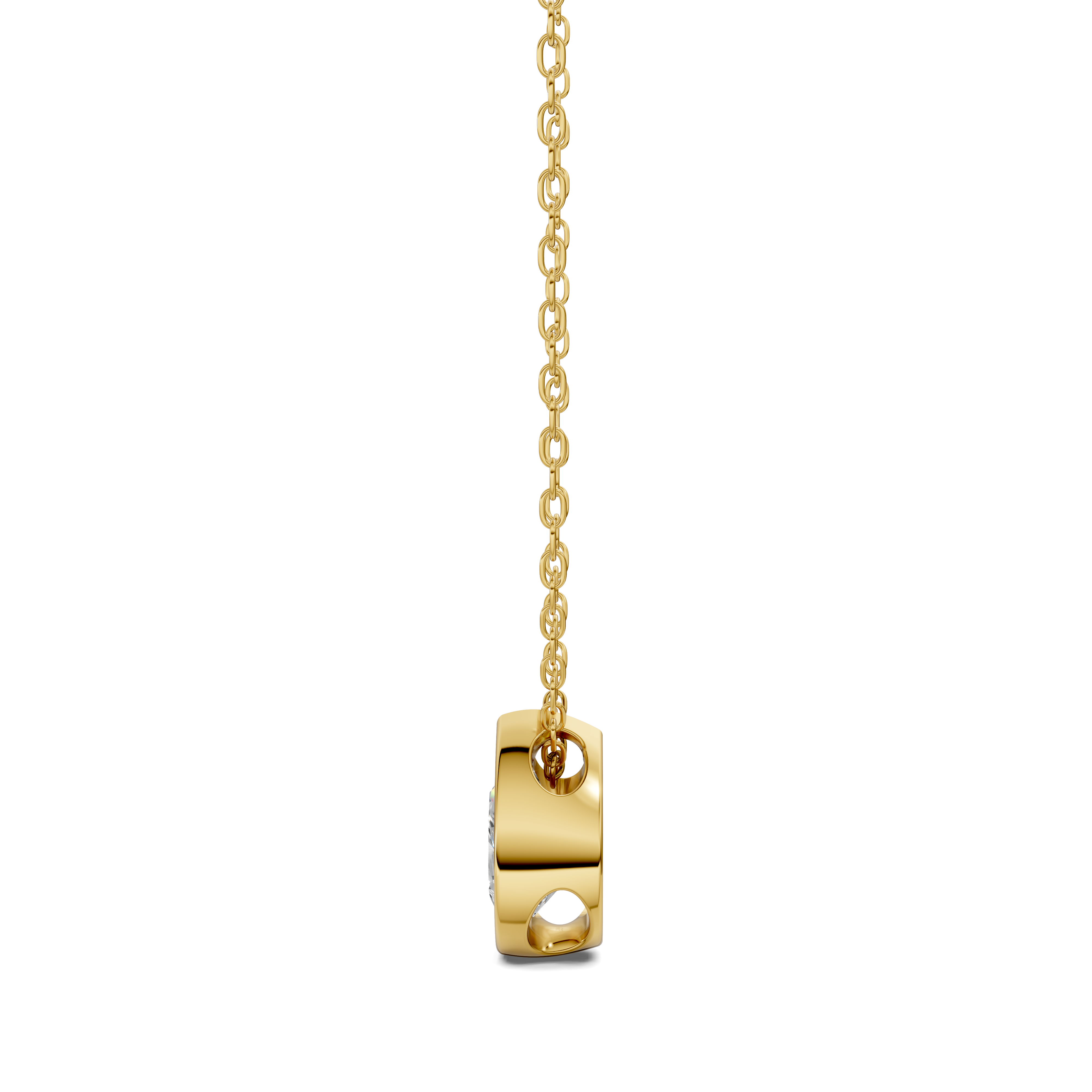 Pear Bezel Diamond Pendant (1.50 CTW)