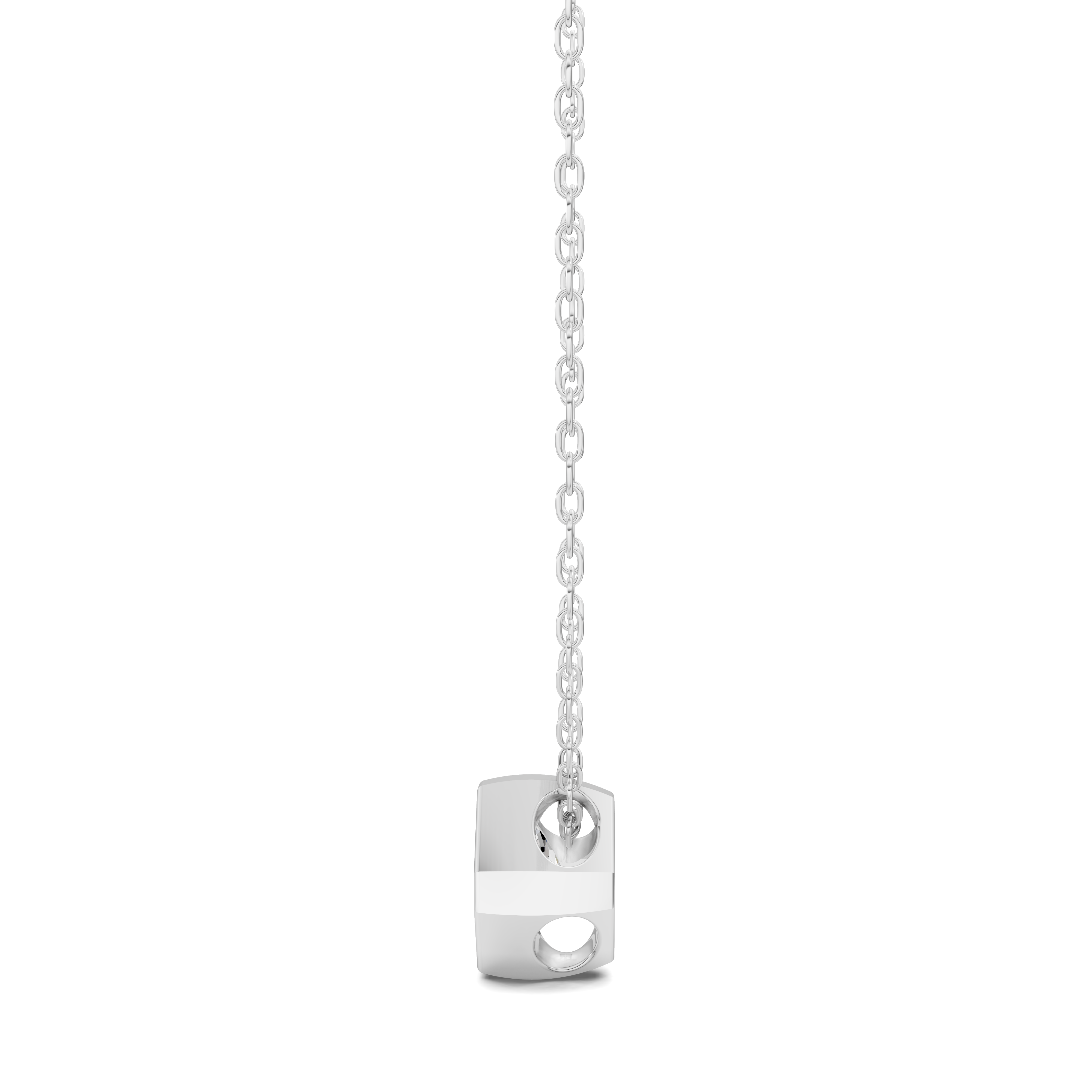 Asscher Bezel Diamond Pendant (1.50 CTW)
