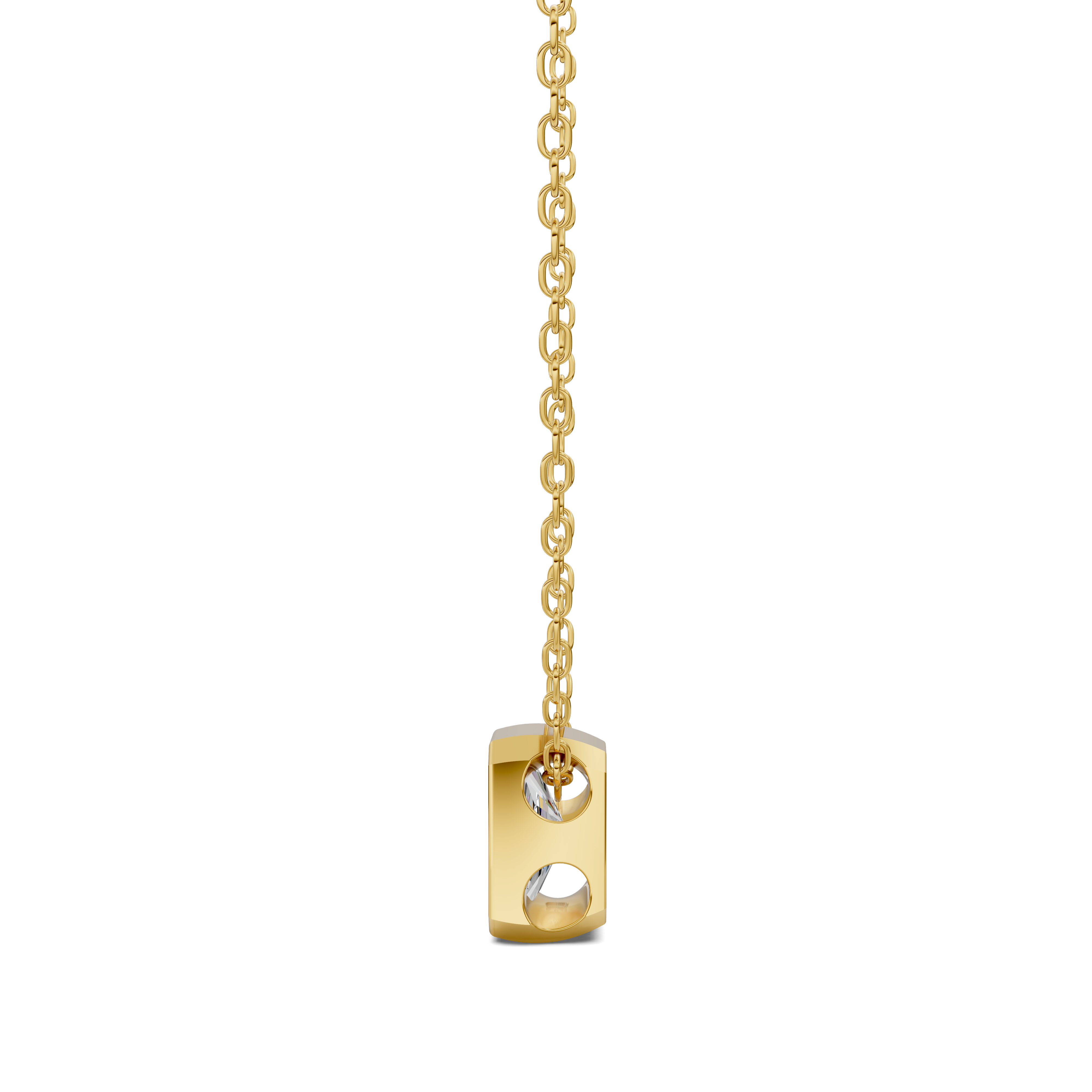 Radiant Bezel Diamond Pendant (1.50 CTW)