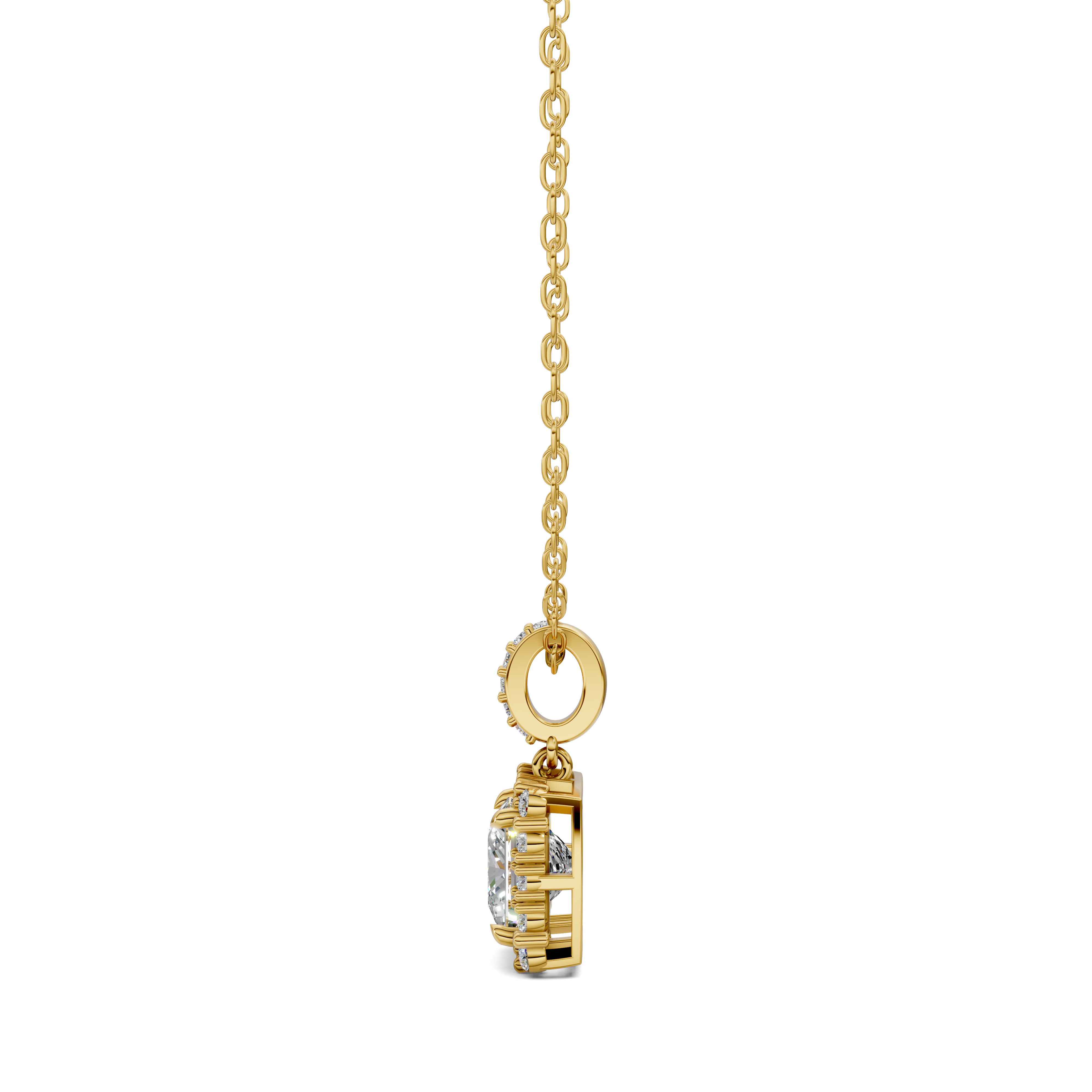 Princess Halo Pendant (1.50 CTW)