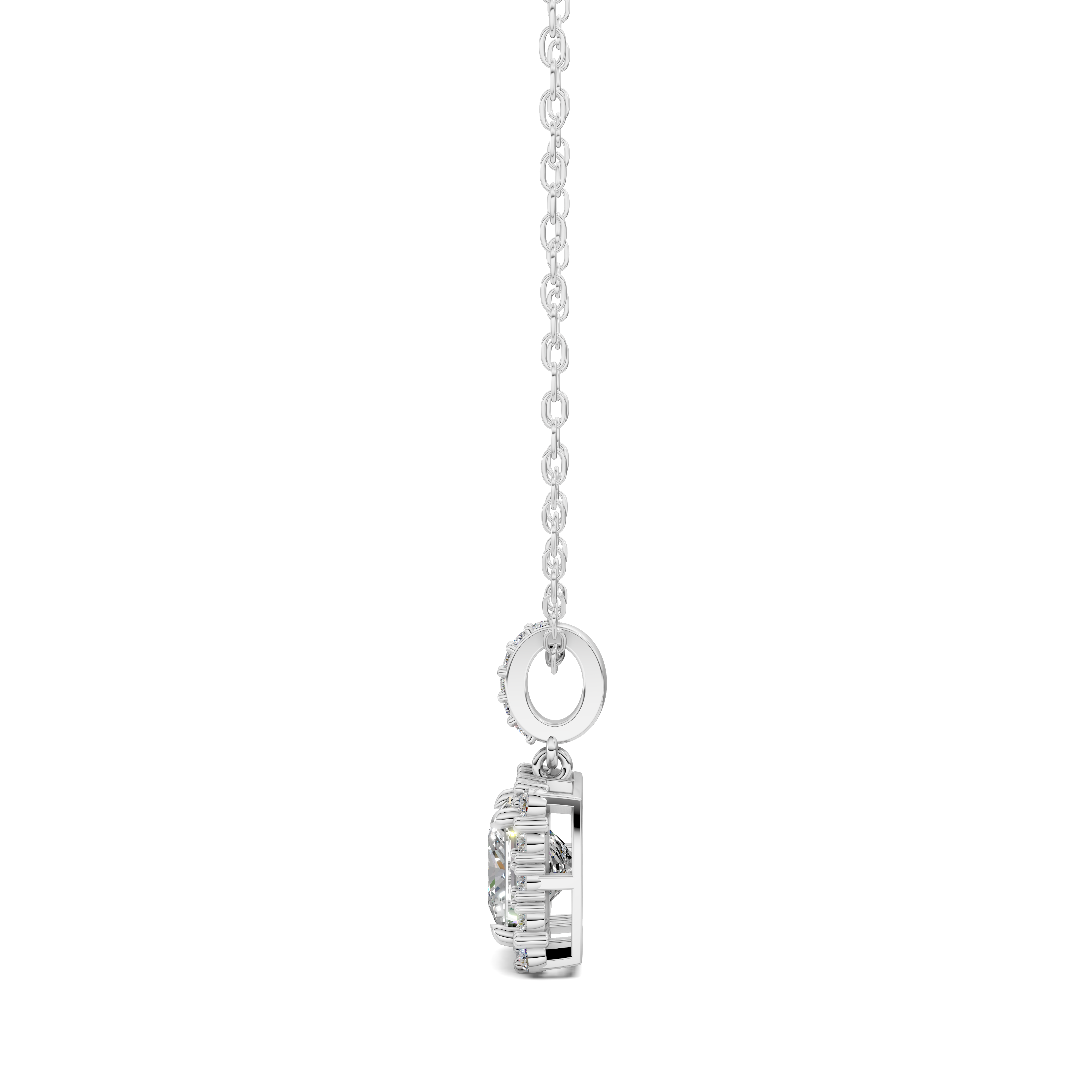 Princess Halo Pendant (1.50 CTW)