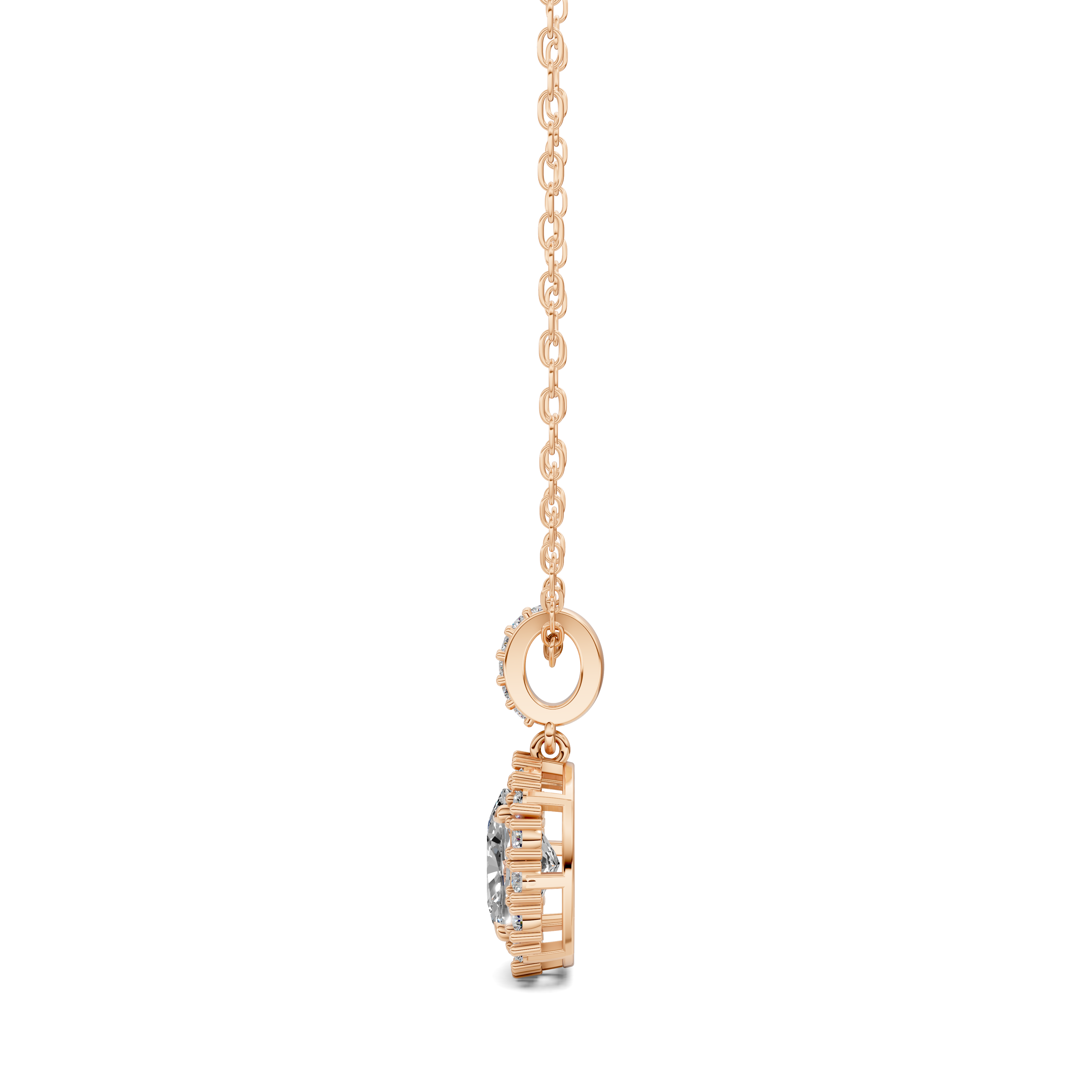 Cushion Halo Pendant (1.50 CTW)