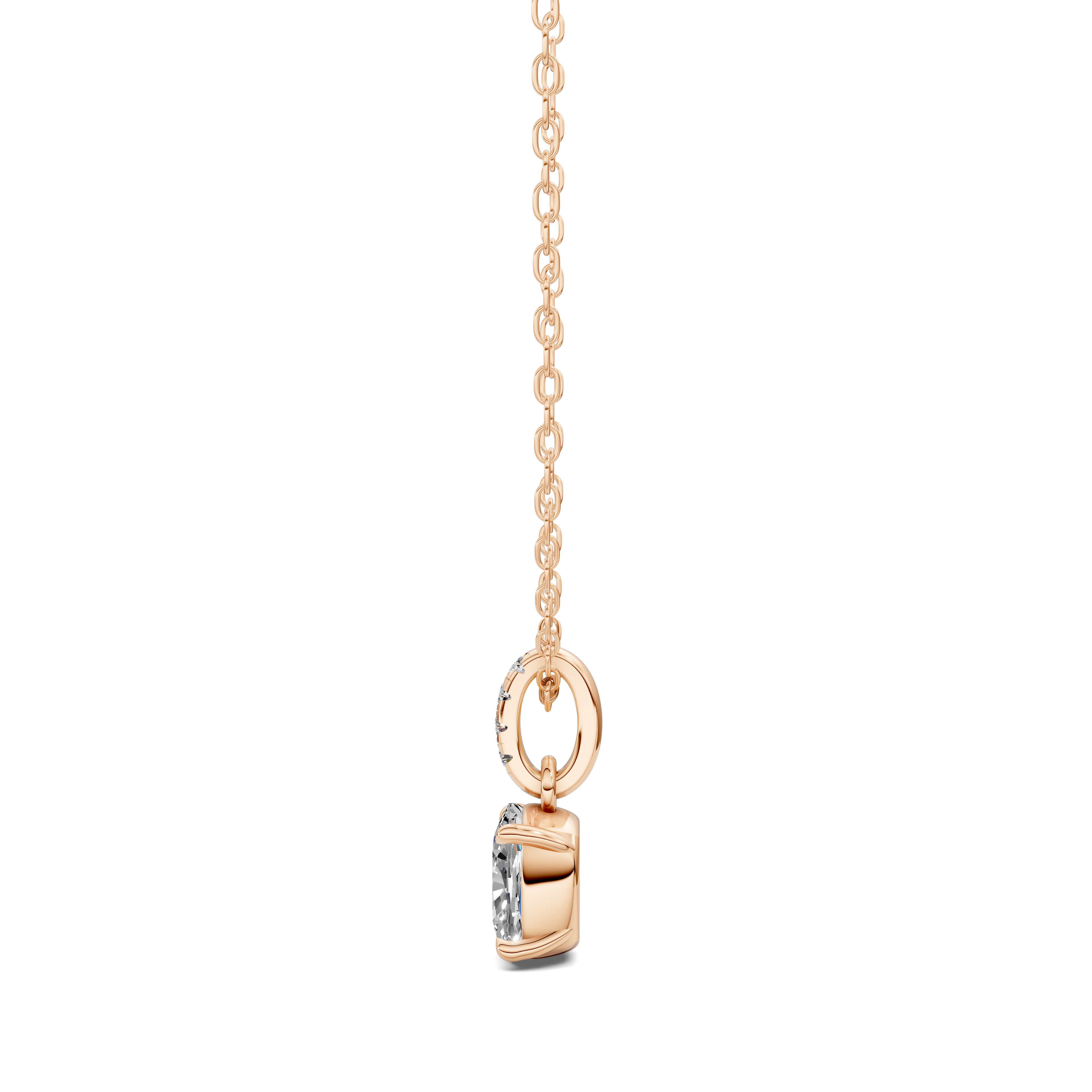 Cushion Pavé Bail Pendant (1.50 CTW)