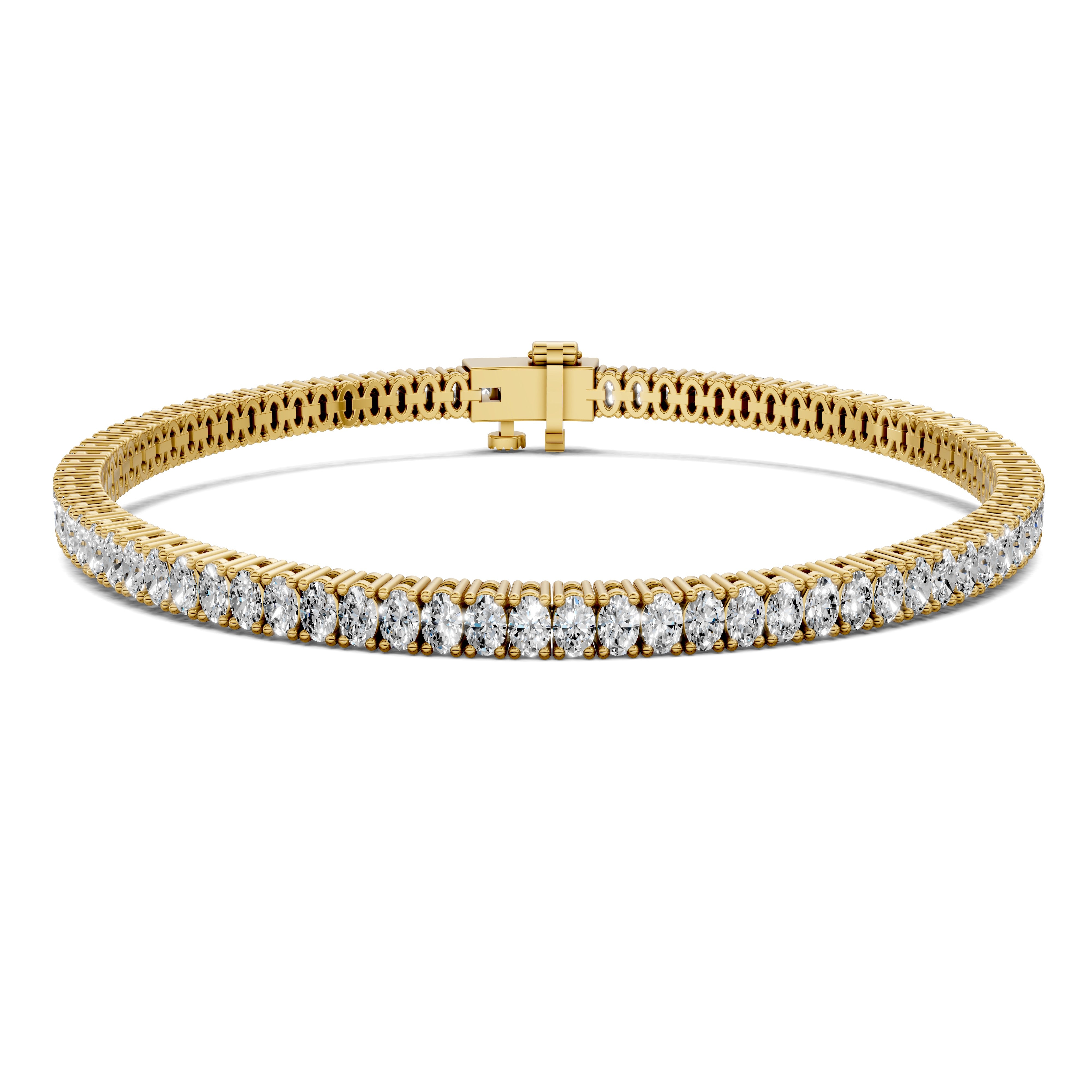 Chloe Oval Tennis Bracelet