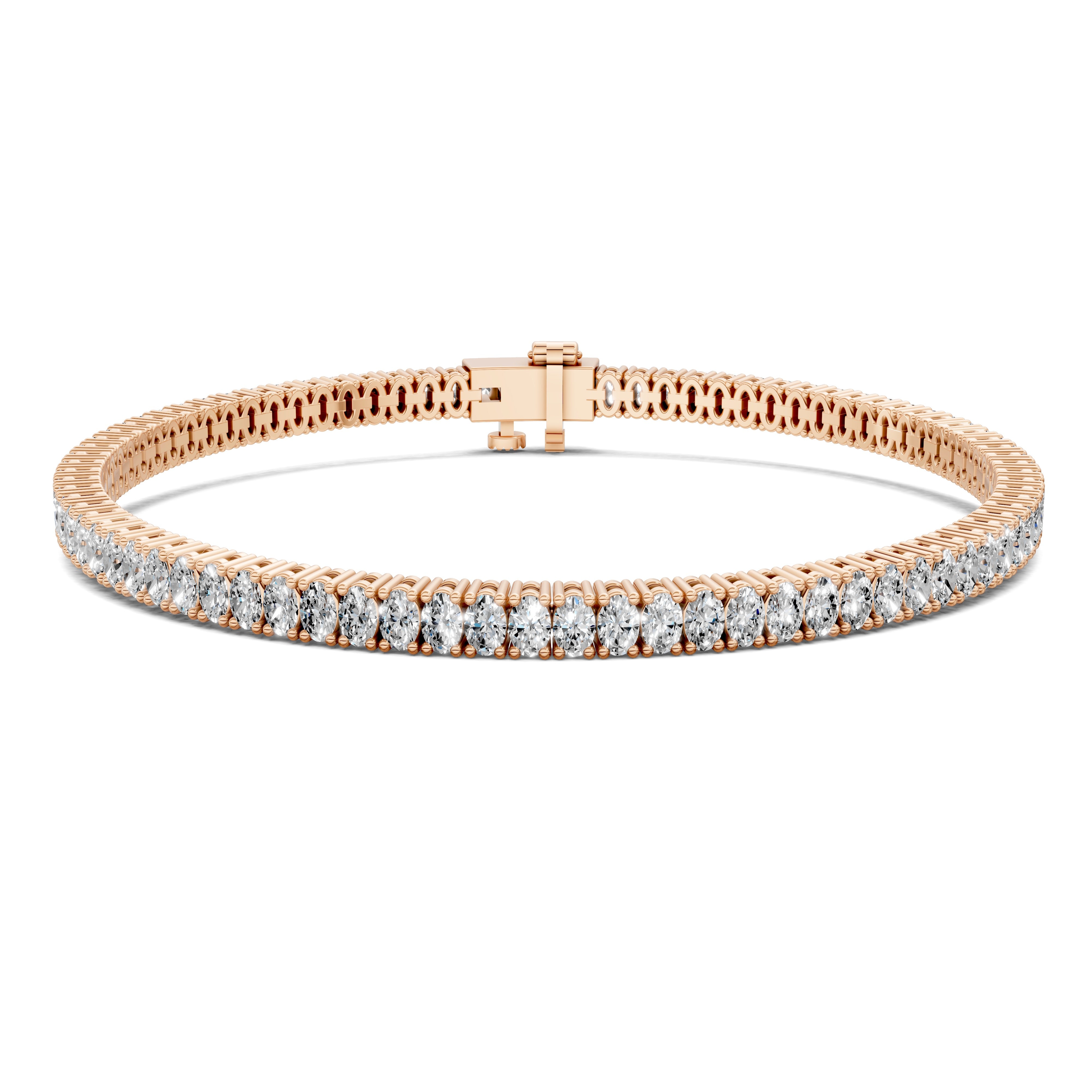 Chloe Oval Tennis Bracelet