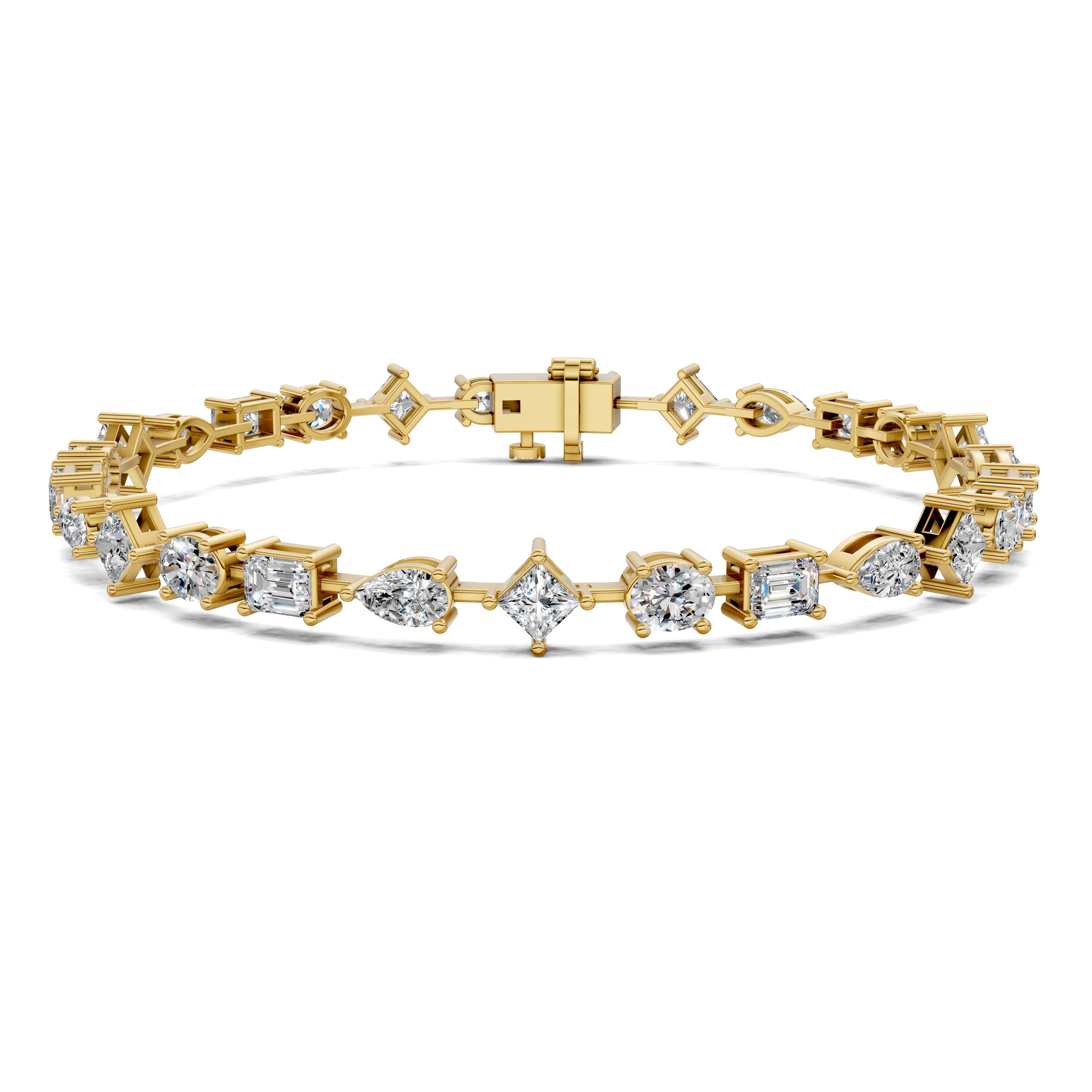 Harper Mixed-Shape Tennis Bracelet