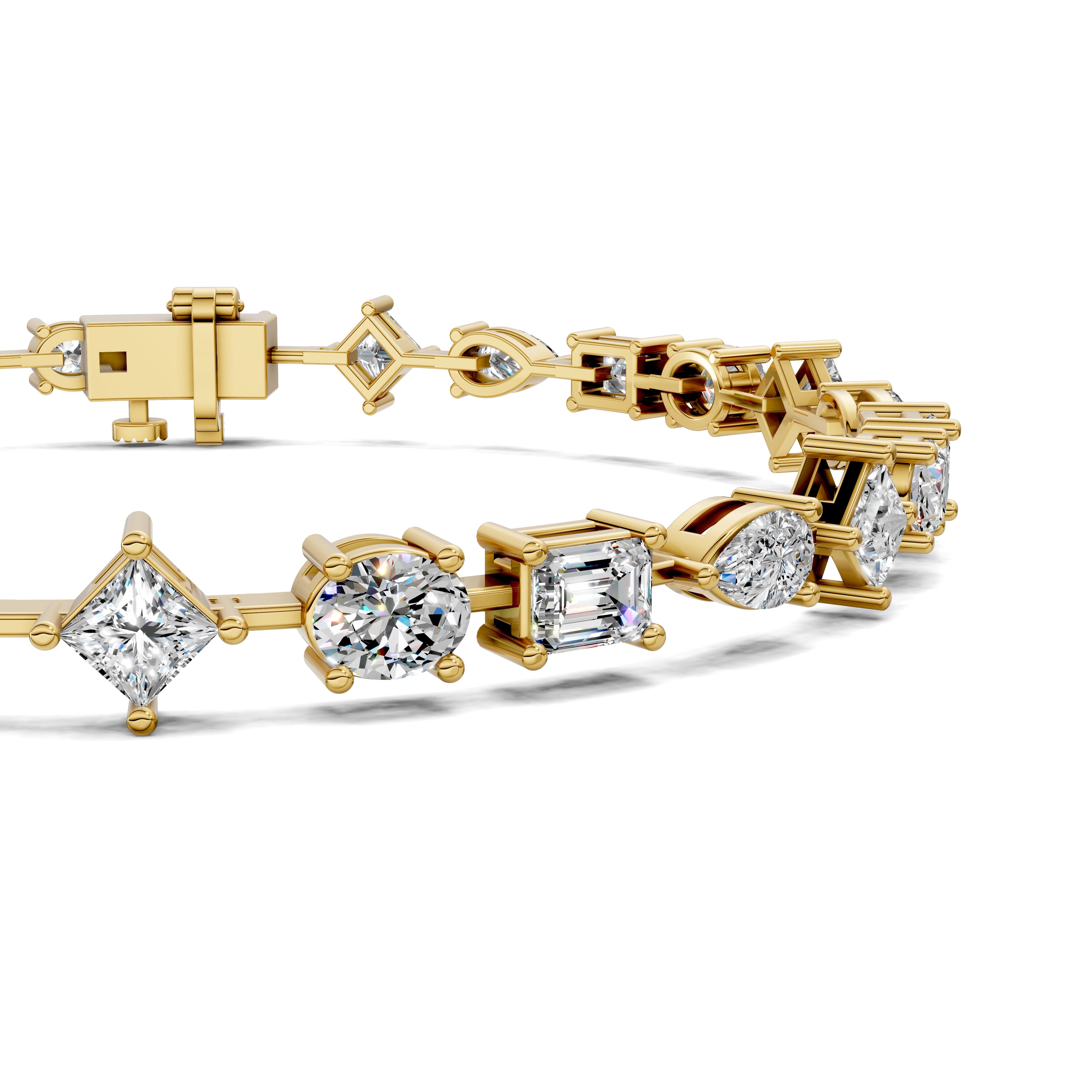 Harper Mixed-Shape Tennis Bracelet