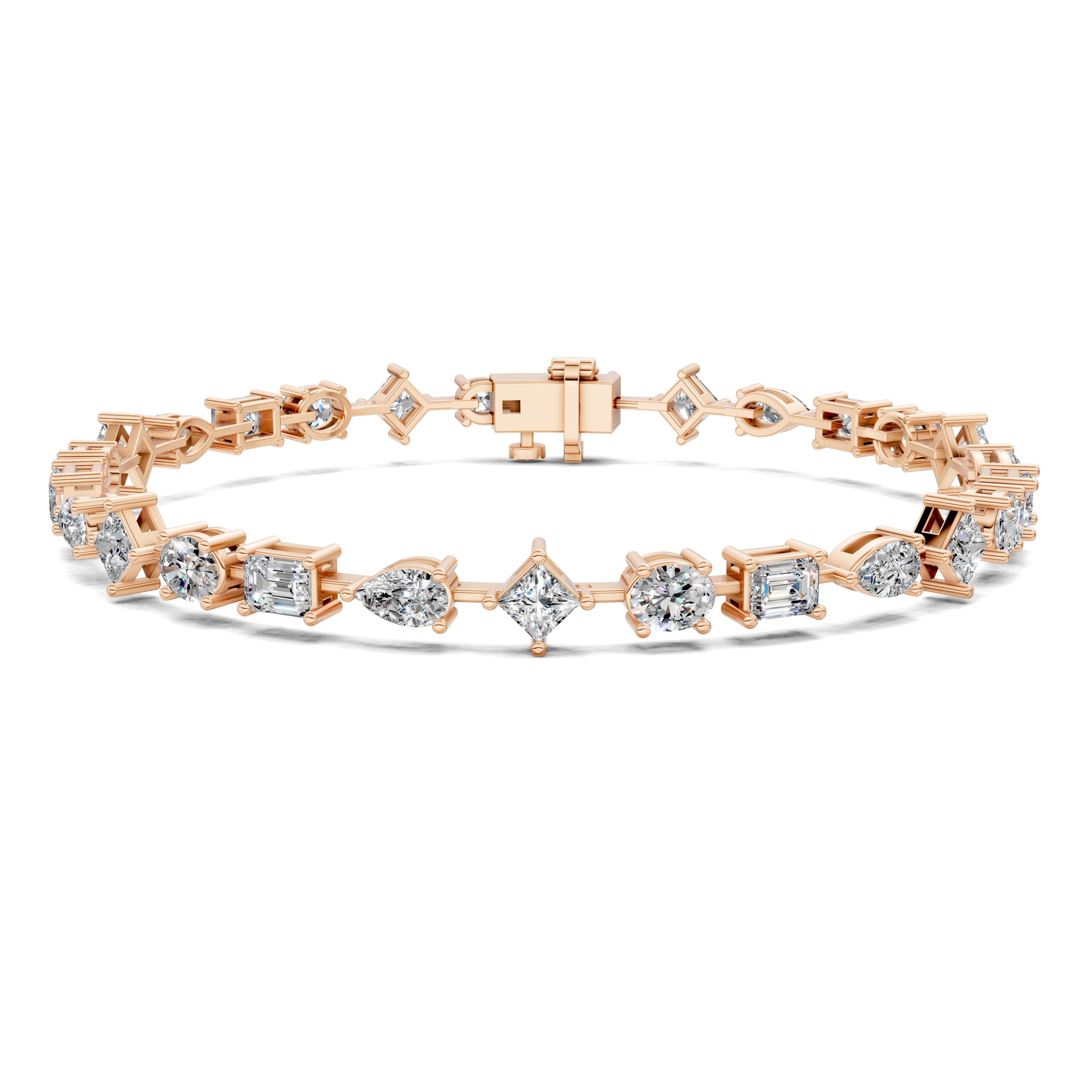 Harper Mixed-Shape Tennis Bracelet