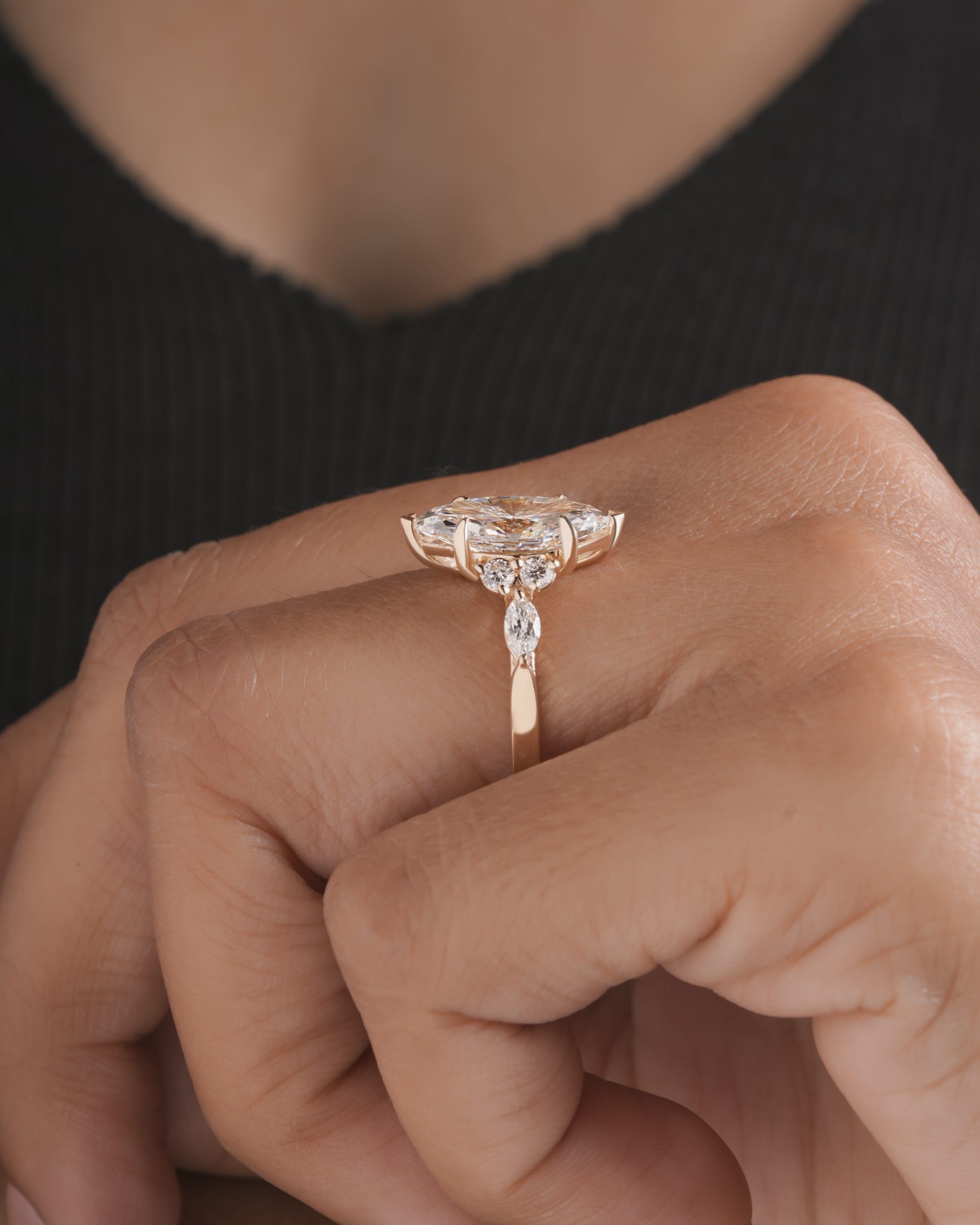 Lunara Cluster Ring