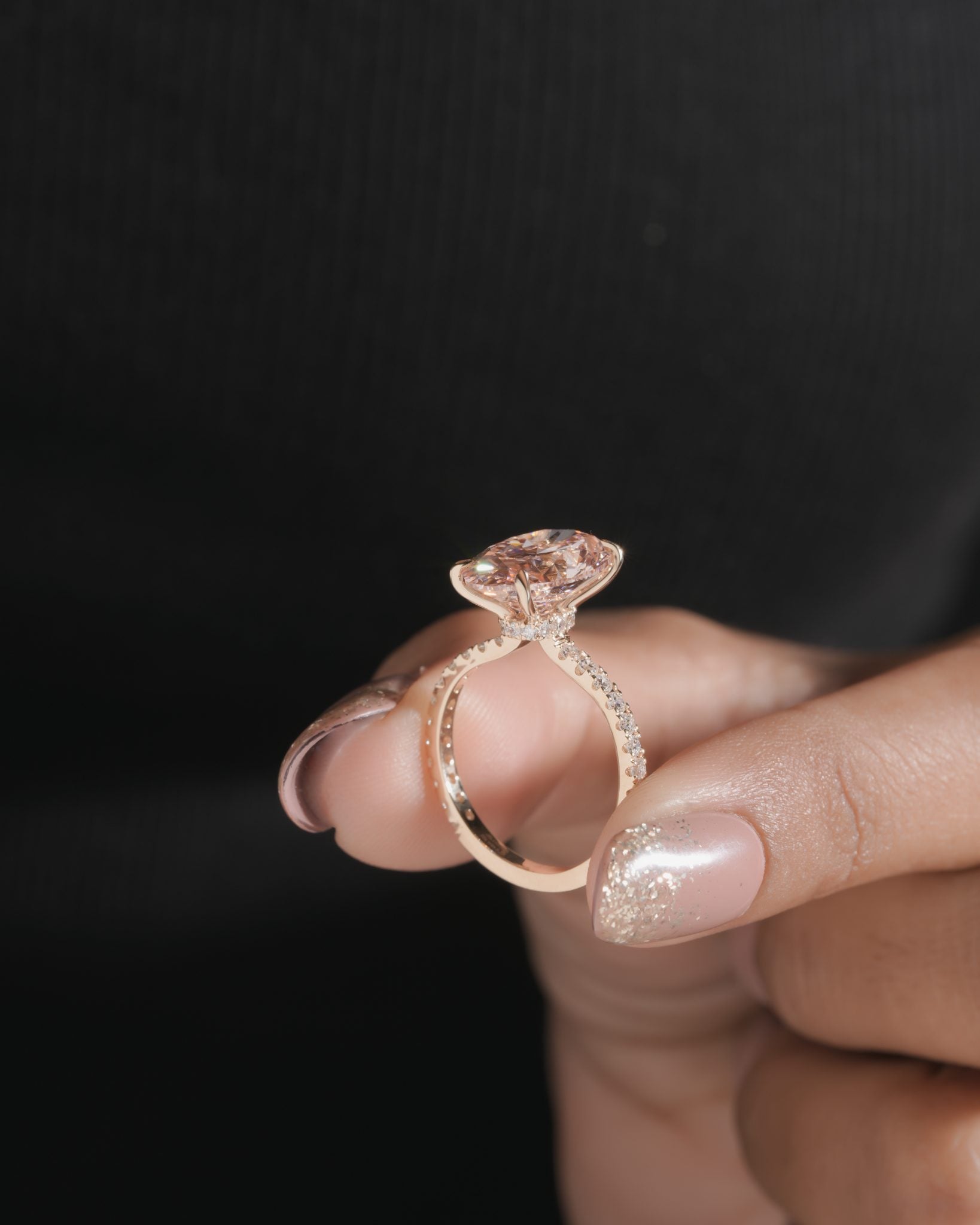 Rhea Secret Halo Ring